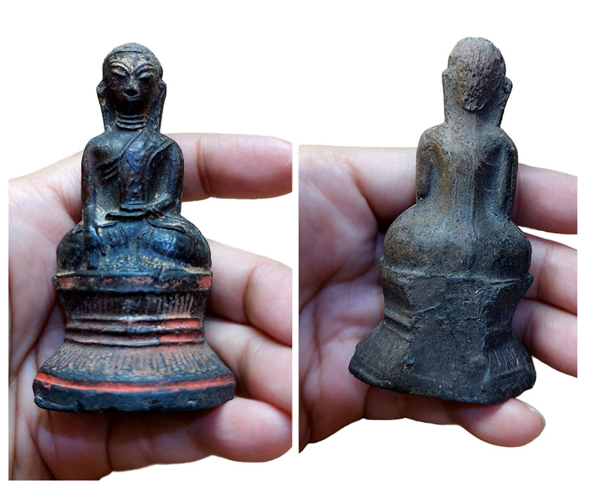 พระบูชาเก่าศิลป์พม่า-BPT2886-