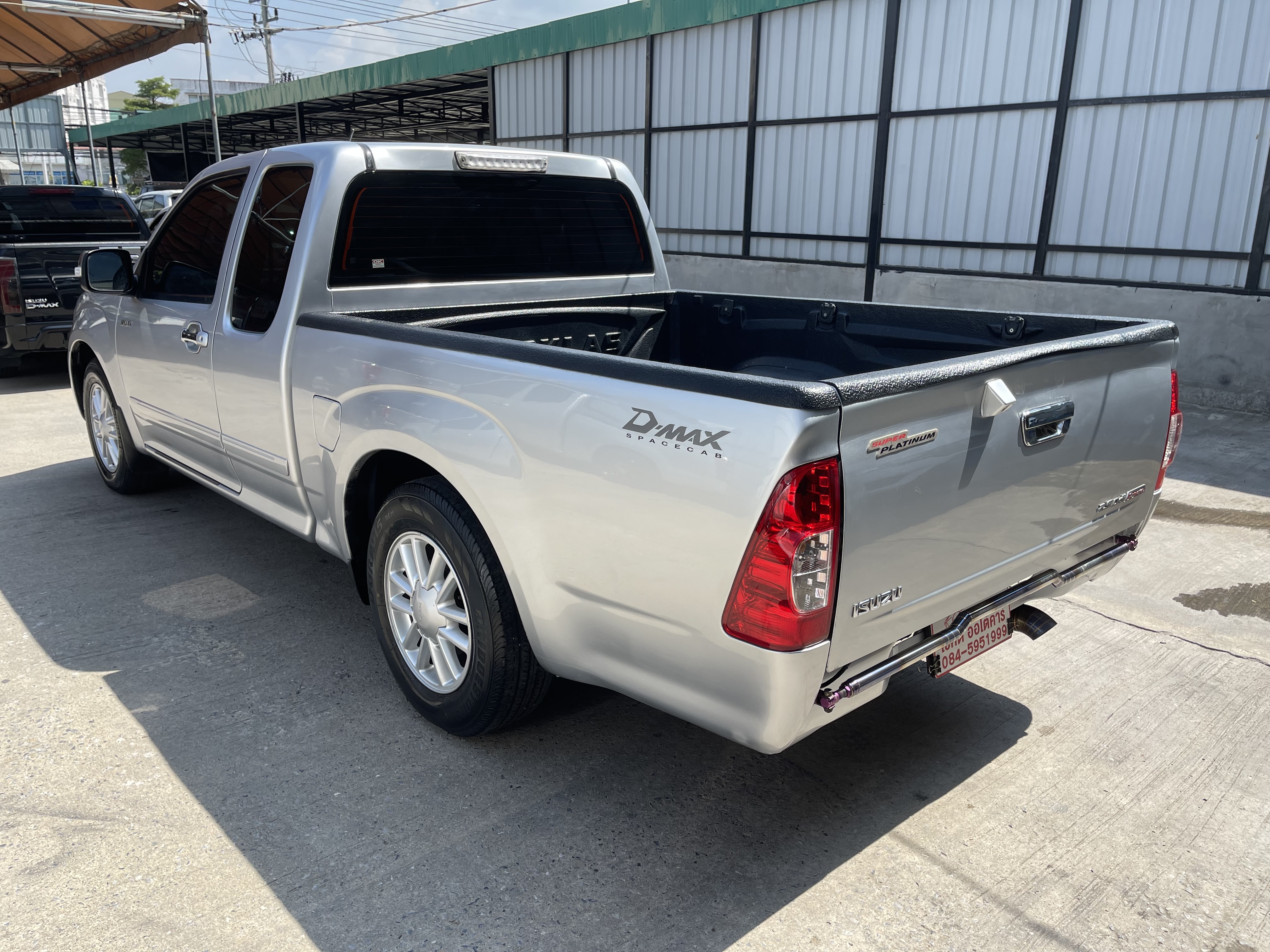 Isuzu Dmax Cab SLX 2.5 Abs Airbag Navi 2010 เงิน