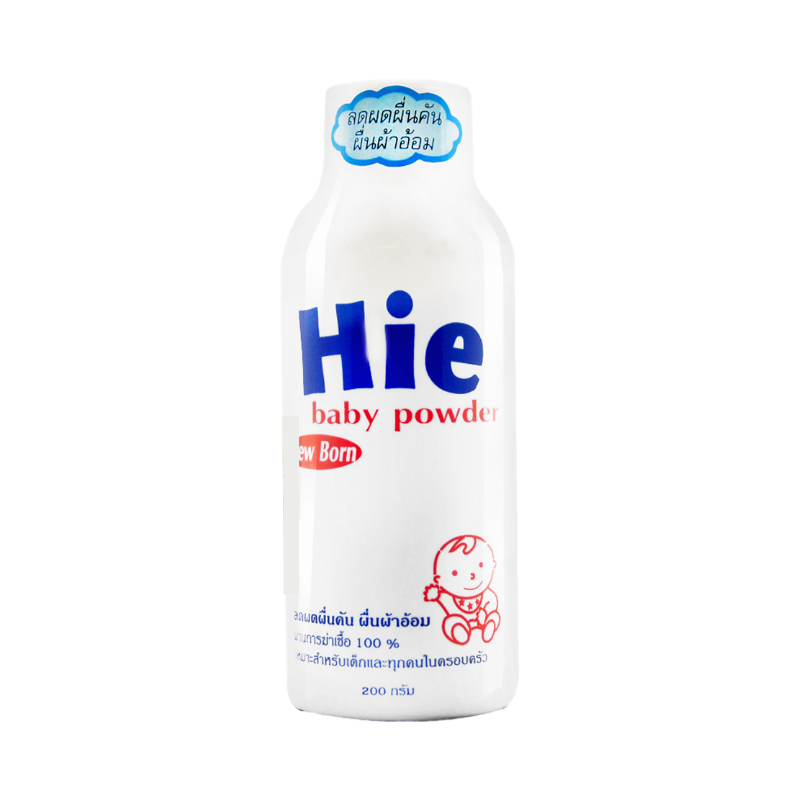 แป้งฮาย Hie Baby Powder 200 g.