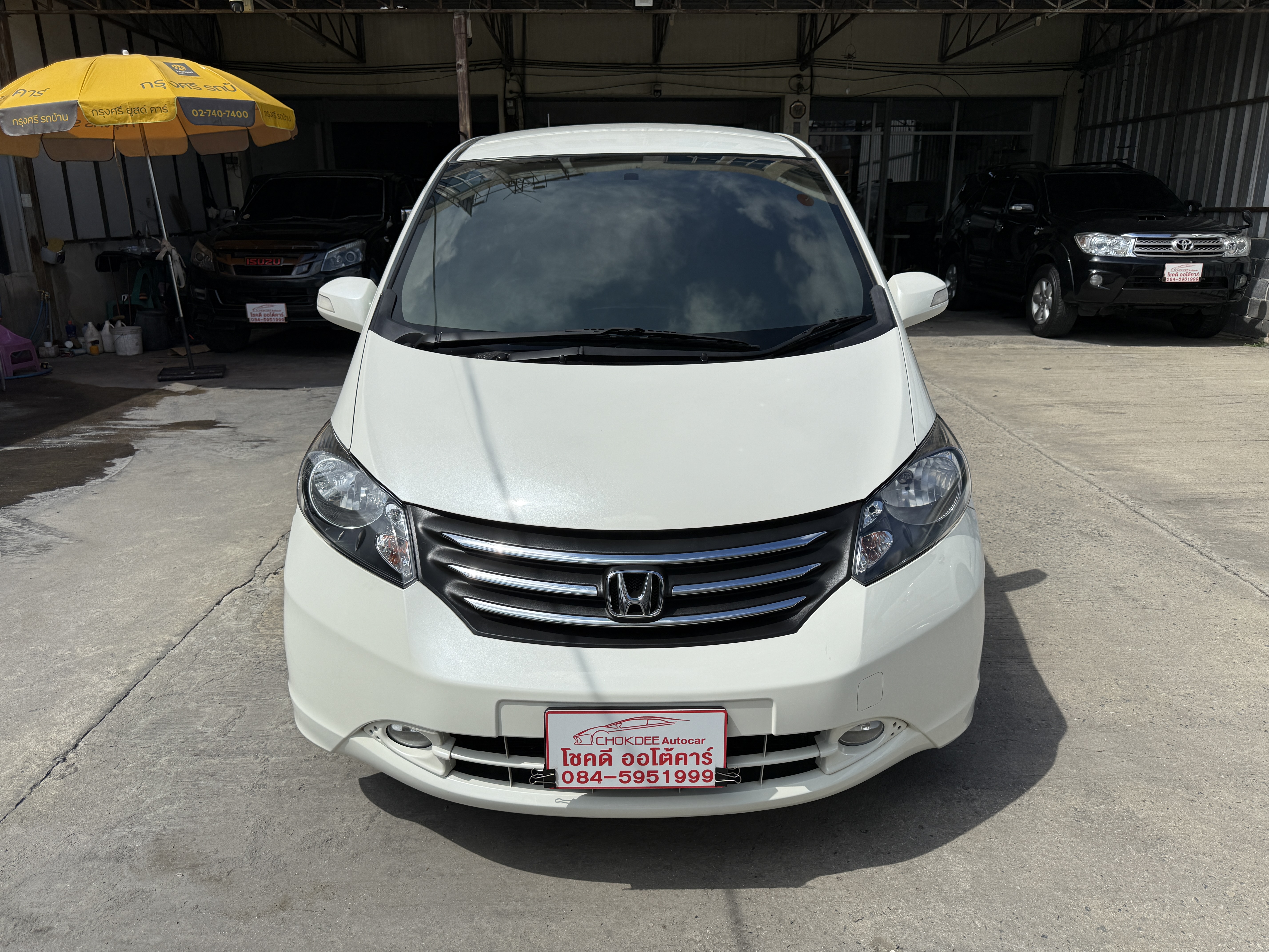 Honda Freed 1.5 E Limited At 2012 ขาวมุก