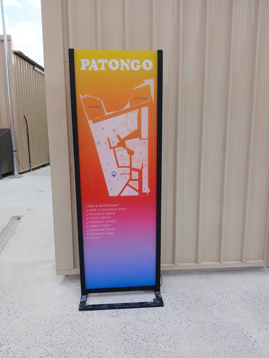 ป้ายตกแต่งงาน '' PATONGO ''