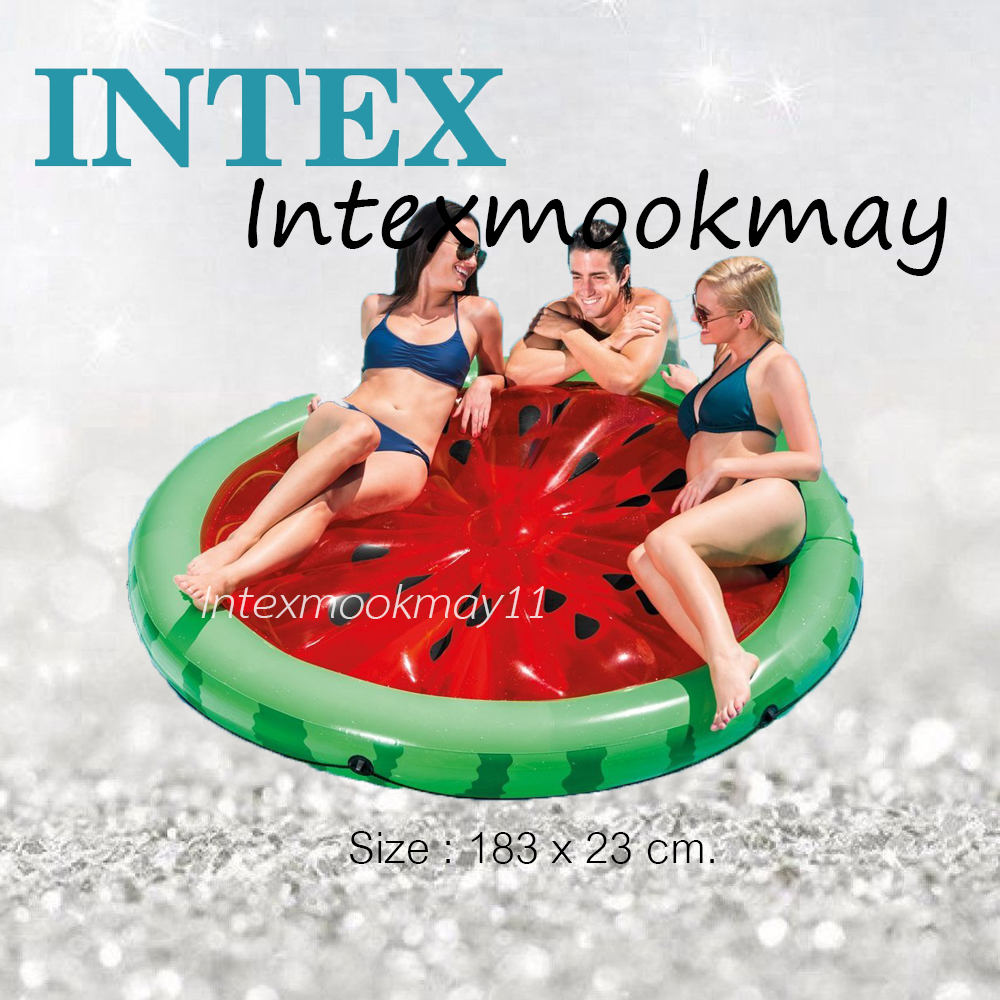 Intex 56283 Watermelon Island แพยางเป่าลมแฟนซี ลายแตงโม