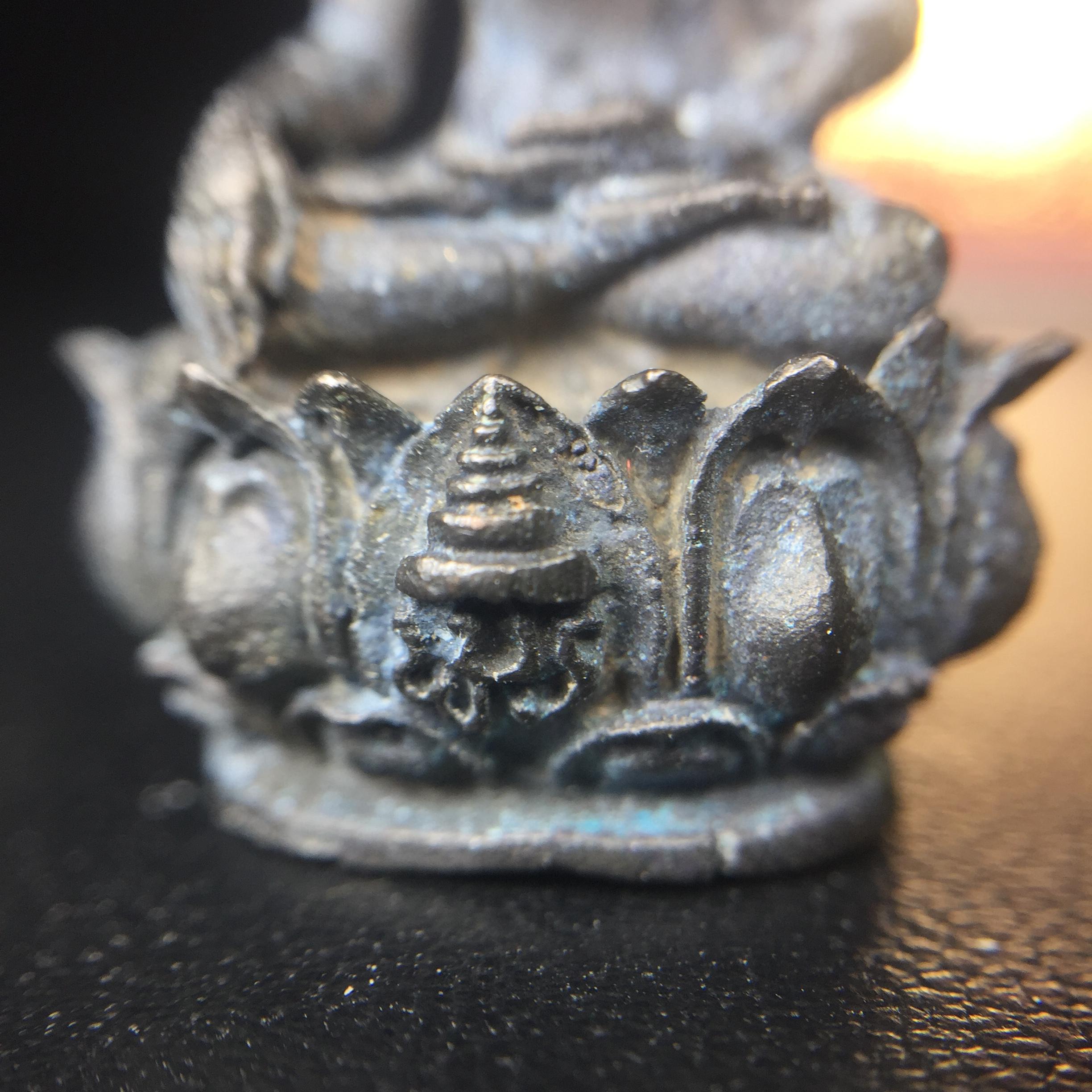 พระกริ่งบุพพาภิมงคล วัดบุพพาราม ปี2519 เนื้อนวโลหะ(***พระดีที่พ่อสร้างและพระราชทานนาม***)(ในหลวง ร.9 เสด็จเททอง)