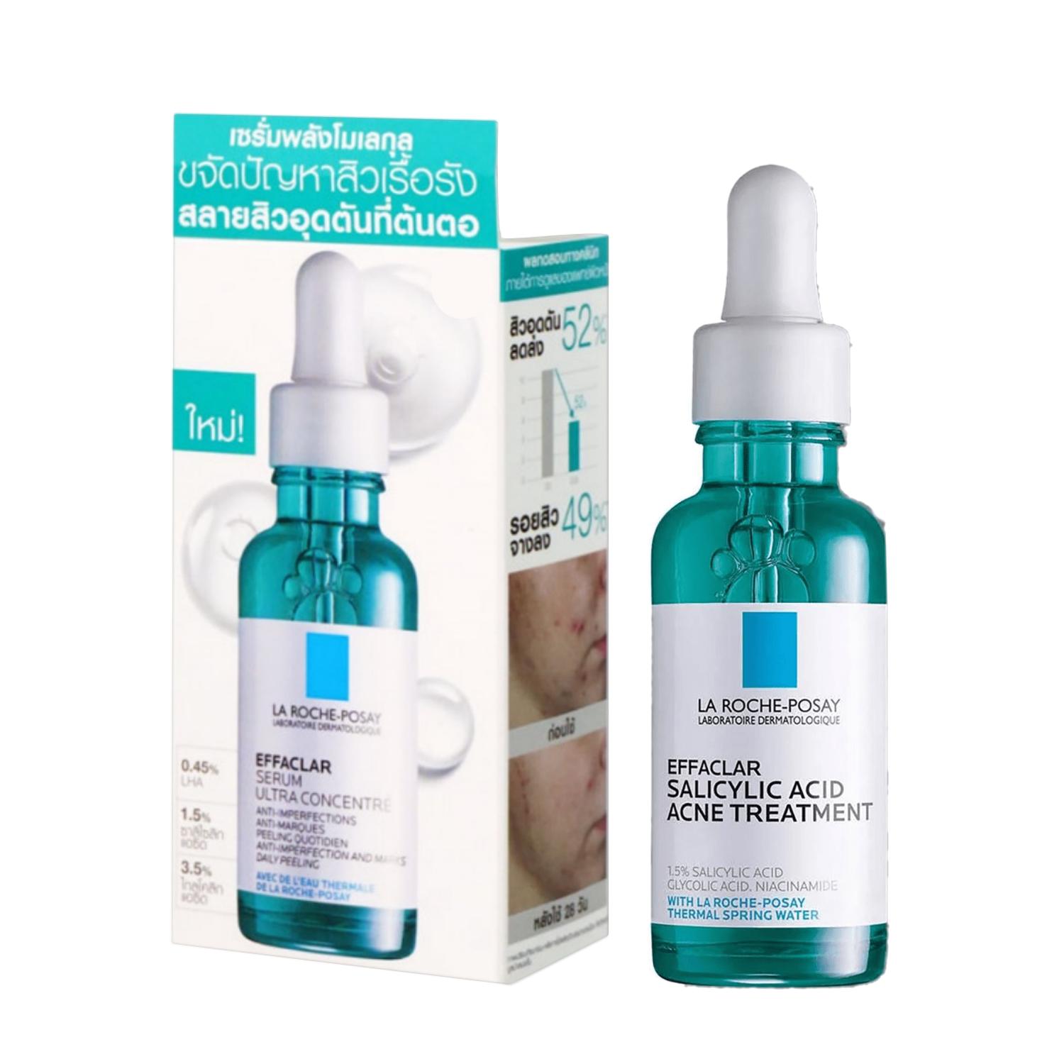 La roche Effaclar serum ultra concentre 30 ml.