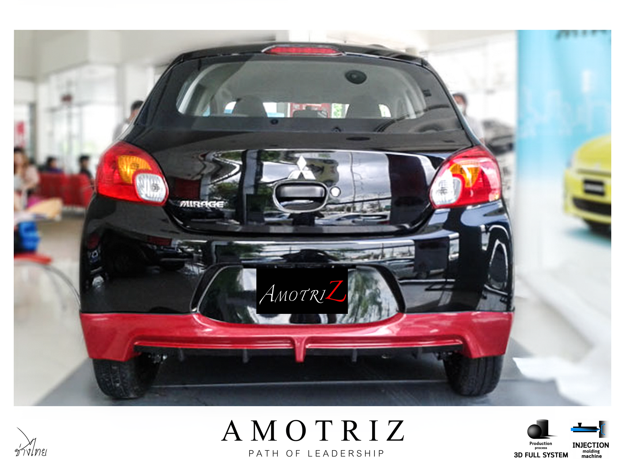 Mitsubishi Mirage 2013 body kits by Amotriz