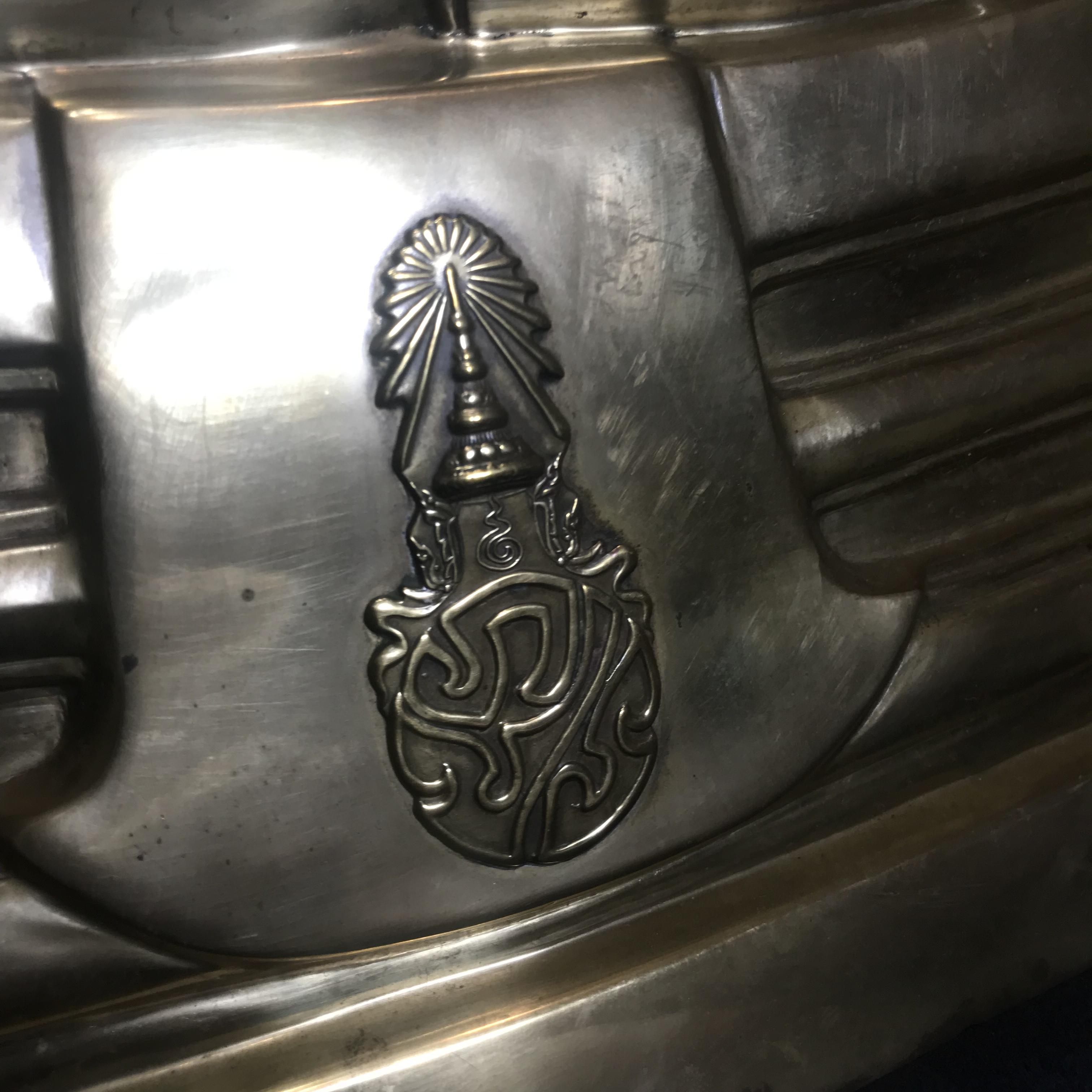 พระบูชาพระพุทธโสธร ภปร. รุ่นย้อนยุค ปี2539 กาญจนาภิเษกครองราชสมบัติครบ 50ปี หน้าตัก9นิ้ว หมายเลข00318