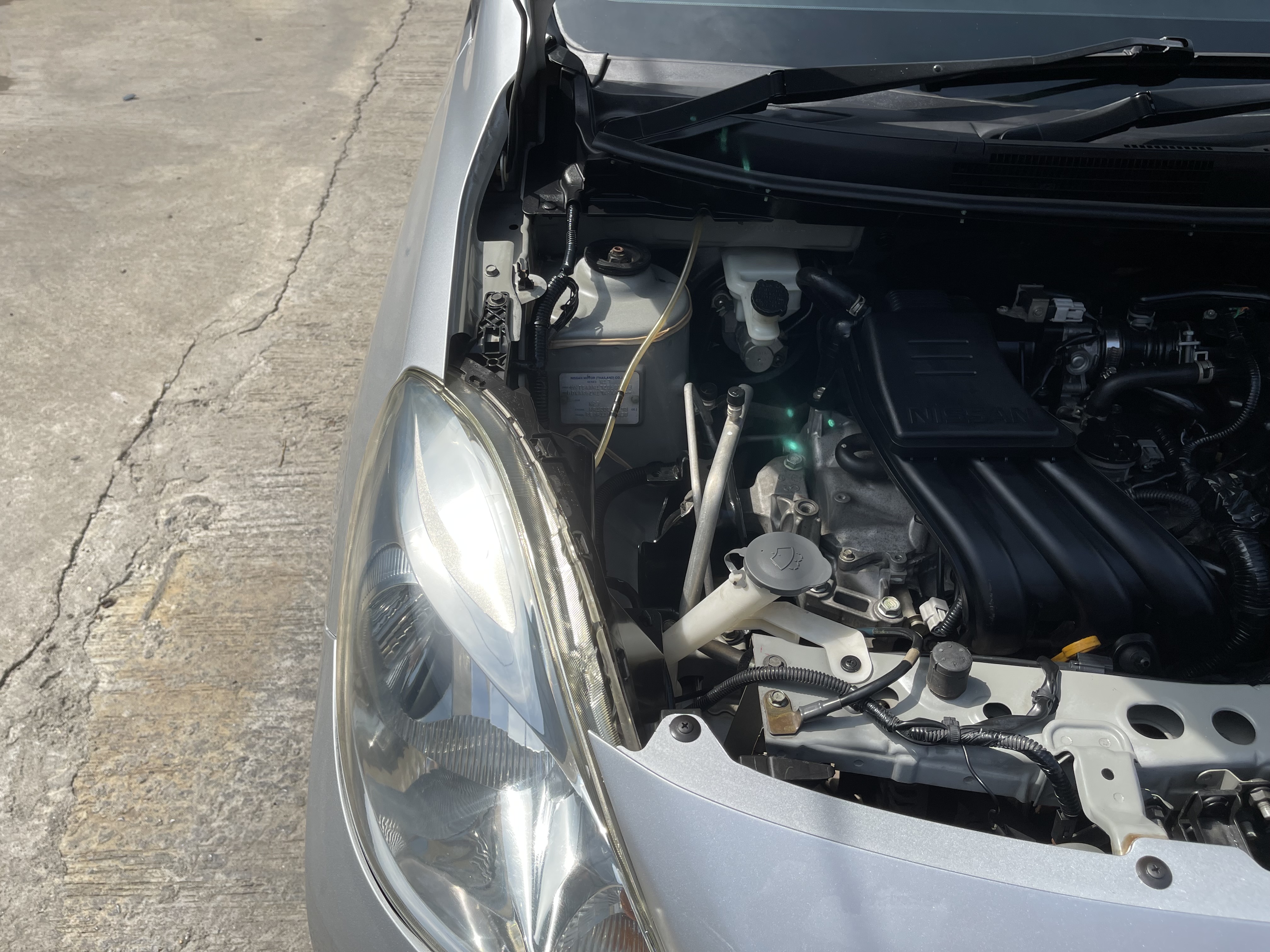 Nissan Almera 1.2 VL At 2012 เงิน