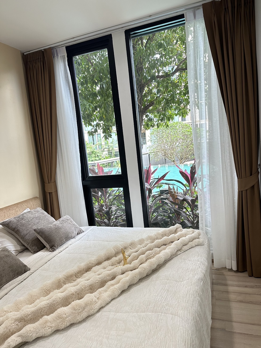 For Rent : Samkong, Condo near Lotus Samkong, 1 bedroom, 1st flr.