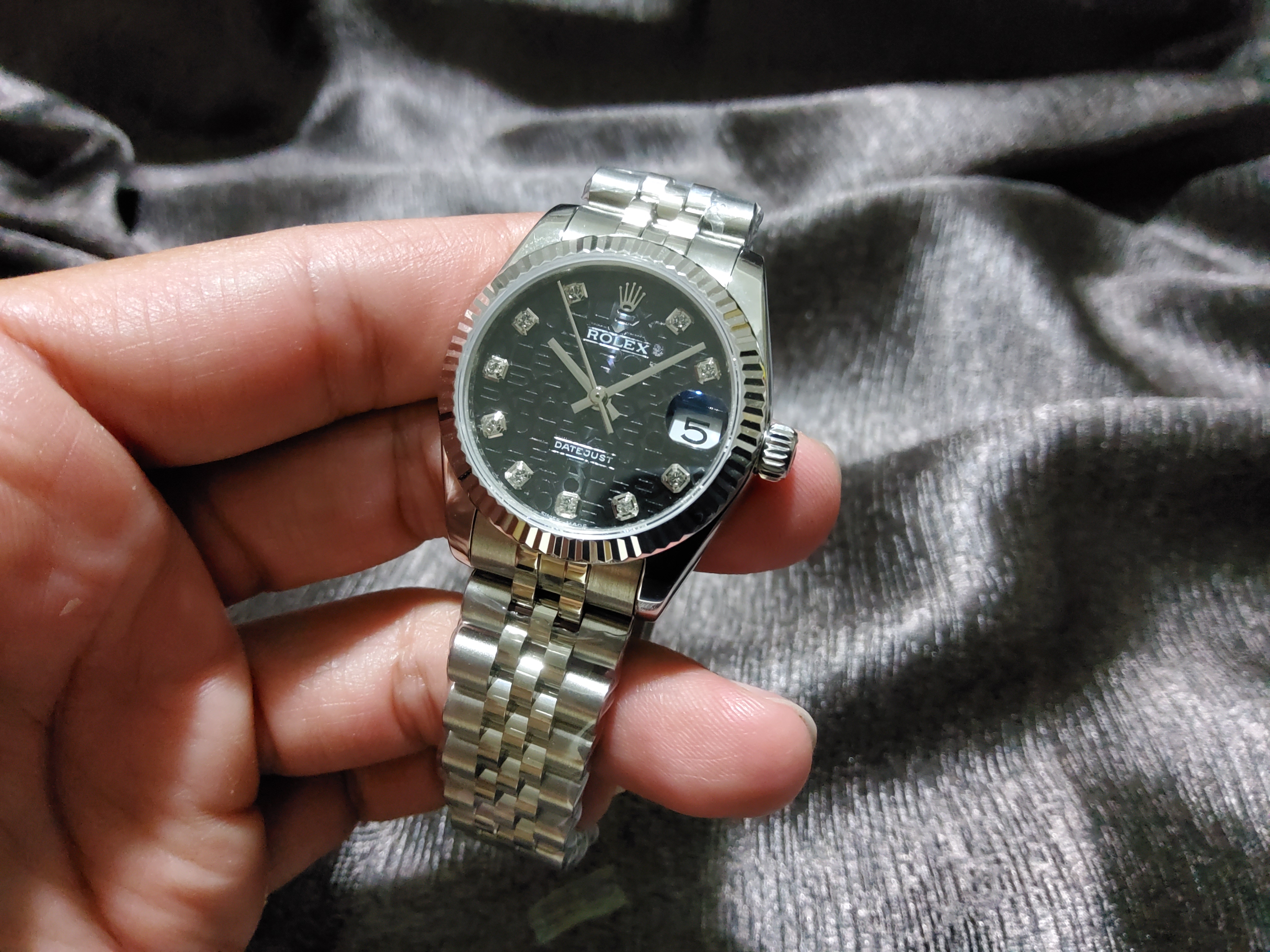 PRE-ORDER ROLEX OYSTER DATEJUST (31MM.) กลไกโคลน ROLEX 3035