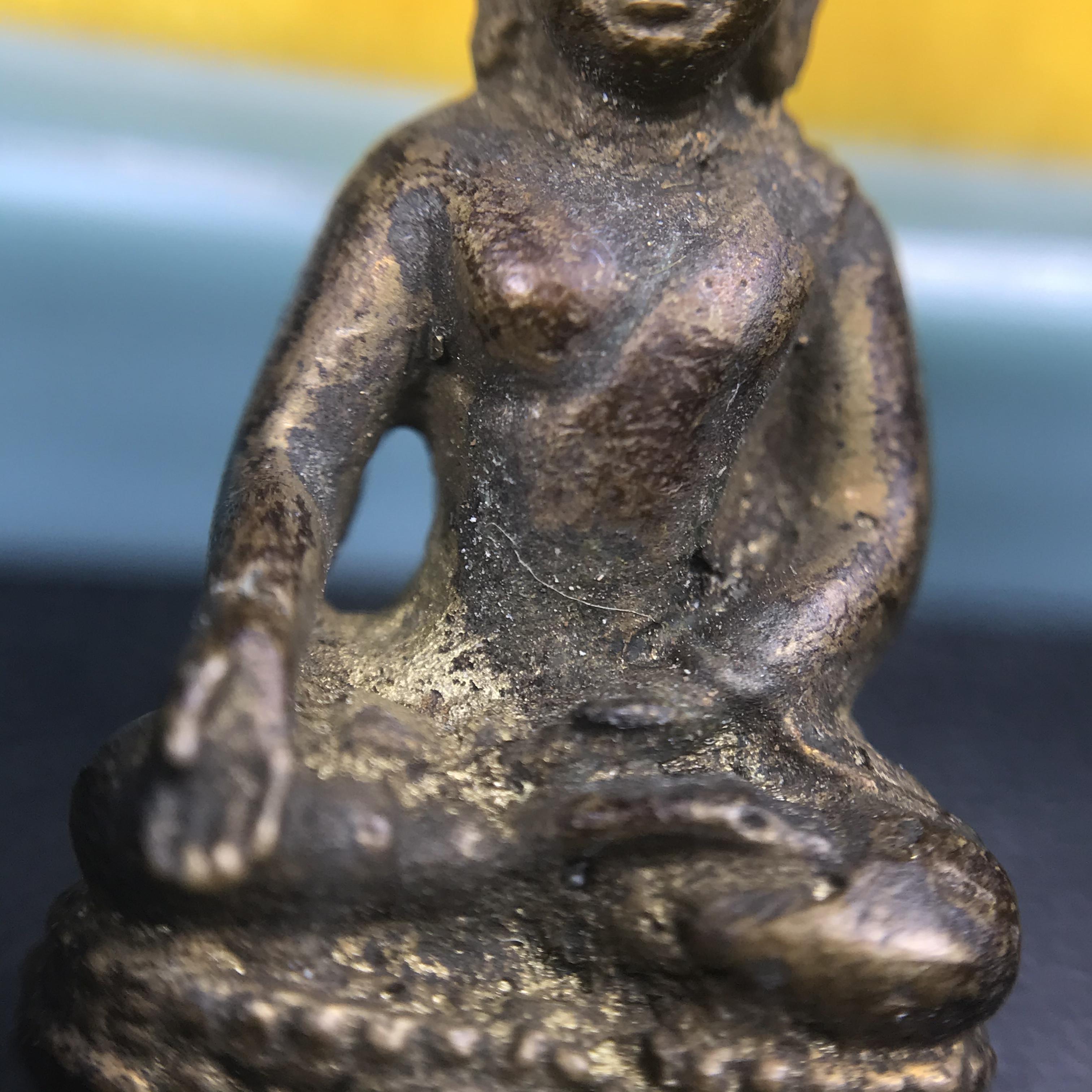 พระกริ่งไพรีพินาศ วัดบวรนิเวศ ปี2530 เนื้อทองผสม ที่ระลึกครบรอบ30ปี ธนาคารทหารไทย (มีส่วนผสมของชนวนเก่าของไพรีพินาศรุ่นแรก)อานุภาพยิ่งใหญ่ กำราบศัตรูพ่ายสิ้น พระไพรีพินาศ