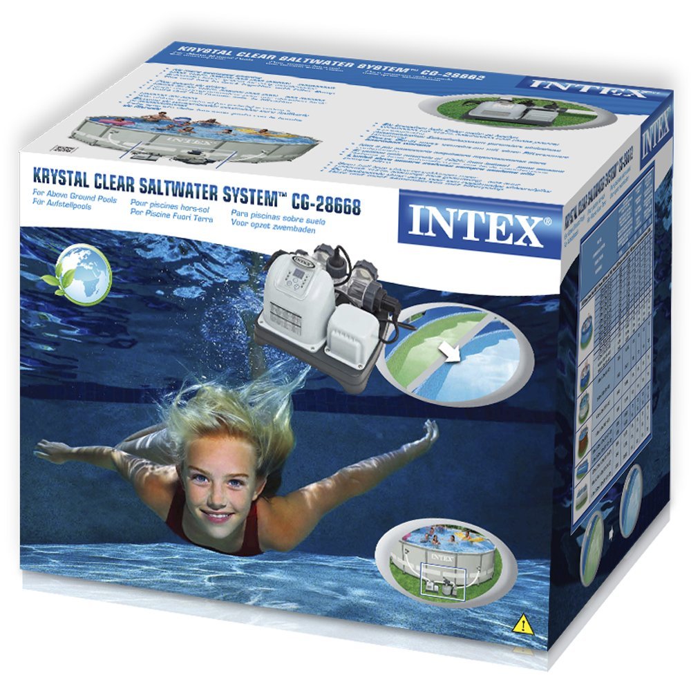 Intex เครื่องผลิตคลอรีนระบบน้ำเกลือ 28668-26668 รุ่นใหม่ล่าสุด