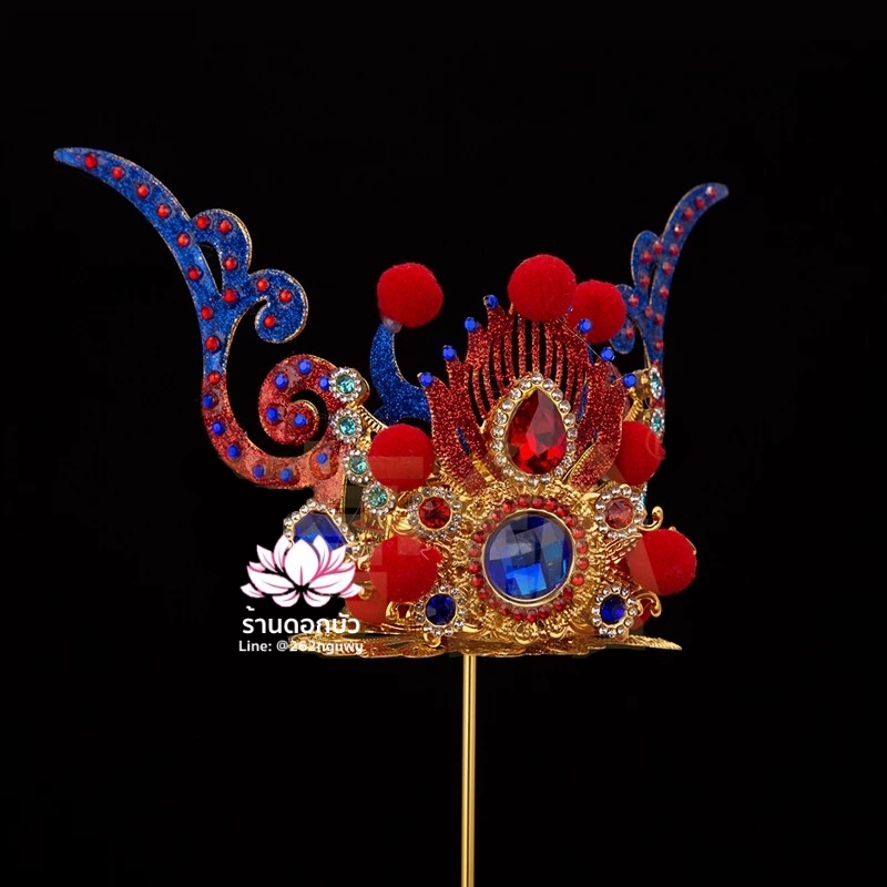 หมวกเทพเจ้านาจา หมวกหน่าจาซาไท้จื้อ หมวกหลี่โลเฉี้ย หมวกจงตั๋นหง่วนโส่ย หมวกพระจีน หมวกกิมซิ้น หมวกเทพเจ้าจีน