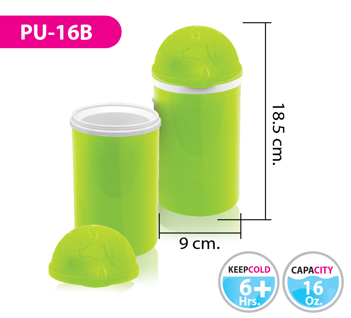 กระบอกน้ำ PU-16