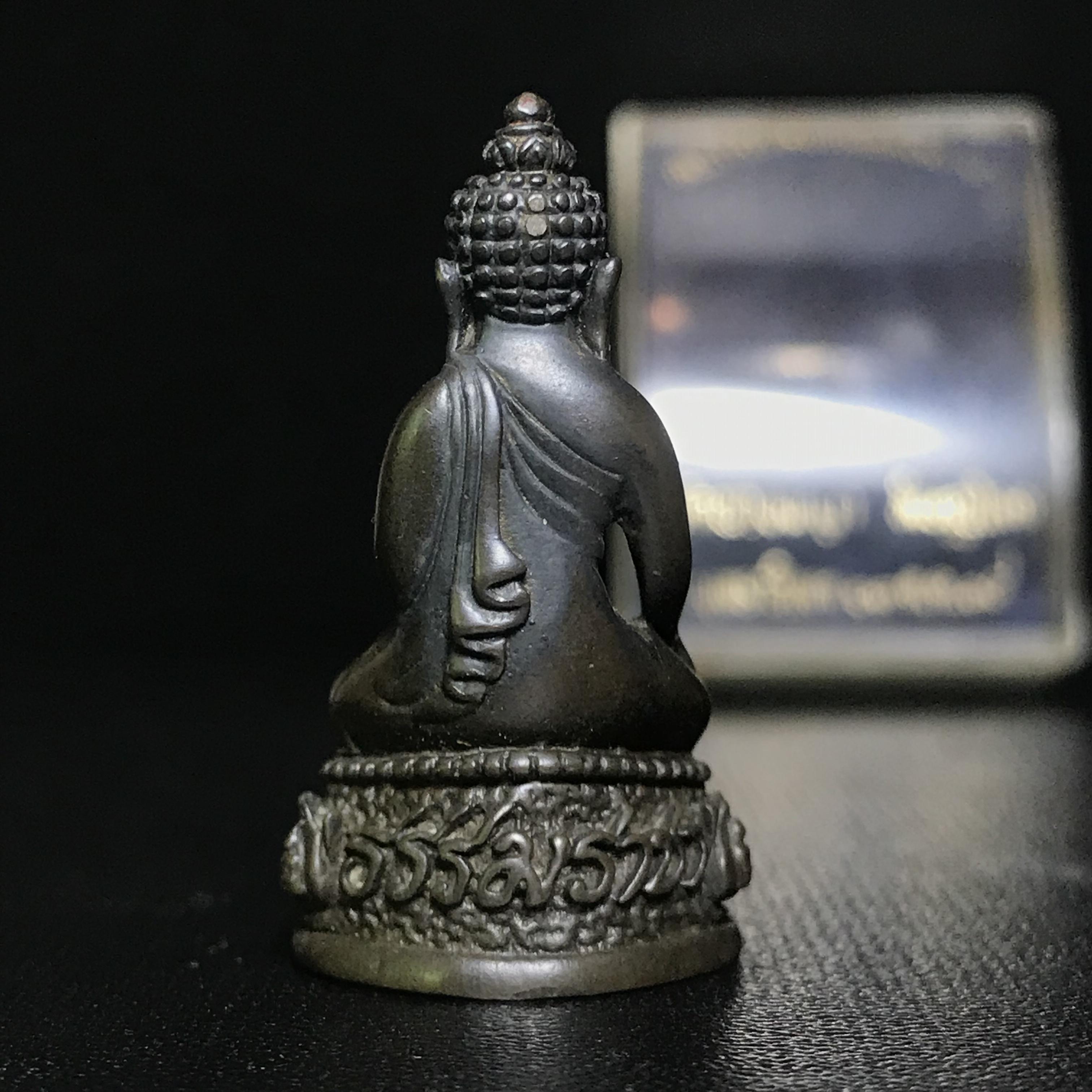 พระกริ่งธรรมราชา (กริ่งพระราชบิดา) วัดนางพญา ปี2514 เนื้อนวโลหะ(สุดยอดพิธีสุดยอดพุทธศิลป์)