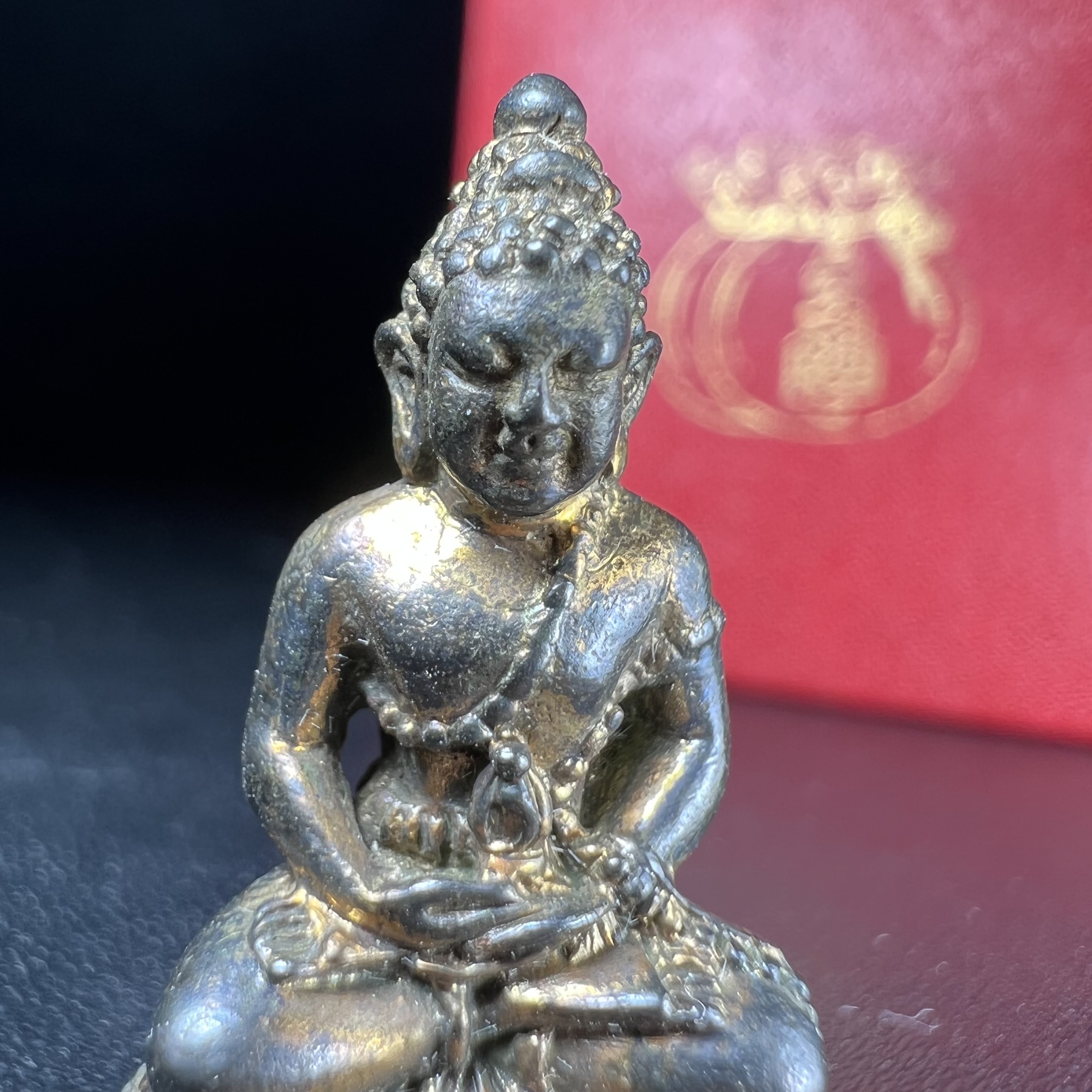 พระกริ่งโภคทรัพย์ วัดบวรนิเวศ ปี2535 เนื้อนวโลหะ(สมเด็จพระญาณสังวร พระสังฆราชสกลมหาสังฆปรินายกเสด็จเททอง)(พระนามมหามงคลพระราชทานให้ อุดมด้วยทรัพย์อันเป็นมงคล อุดมด้วยโชคลาภ และโภคทรัพย์ ดั่งมีถุงเงินถุงทองเก็บโชคลาภสมปรารถนา)(1ใน2500องค์)