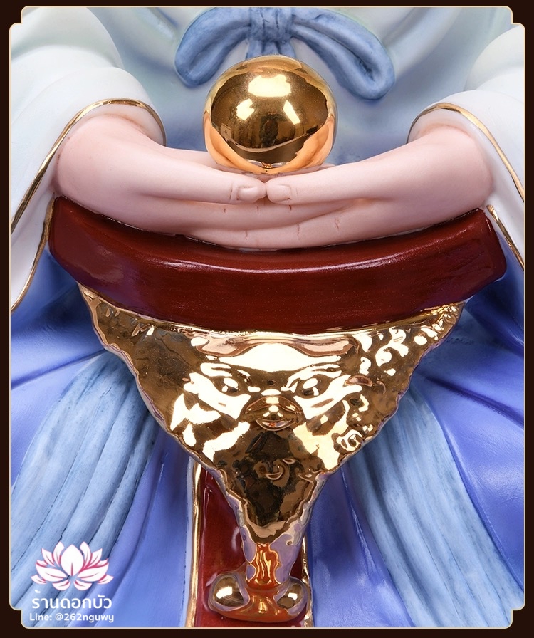 ซำเช้งเต๋าจ้อ โตเต็กเทียนจุน หรือไท่ส่องโล้กุ๊น หง่วนซี่เทียนจุน เล็งโป้เทียนจุน ขนาด 12/16/18 นิ้ว