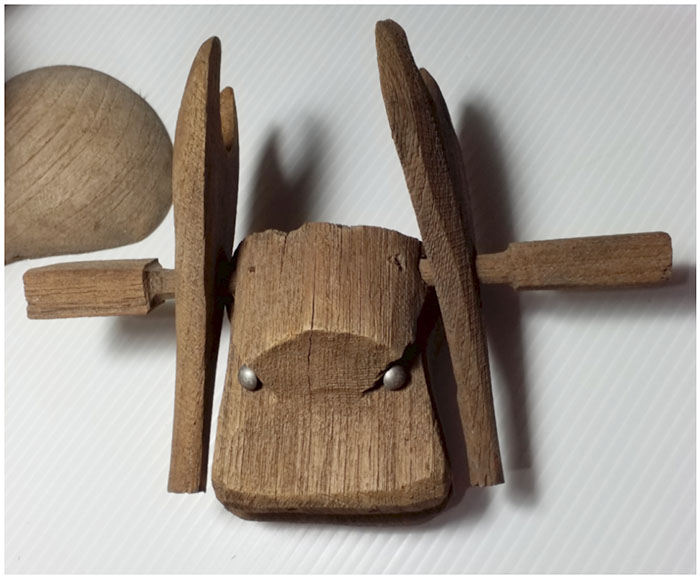 งานไม้เก่าแต่งสวน สำหรับใส่ต้นไม้