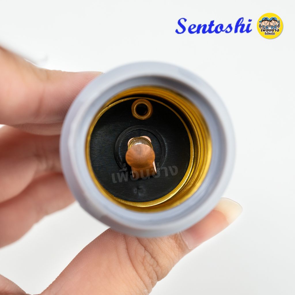 **ยกลัง** SENTOSHI ขั้วห้อยกันน้ำ ลังละ 100 ชิ้น สีขาว สีดำ ขั้วห้อย E27 ขั้วห้อยหลอดไฟ ขั้วยางกันน้ำ