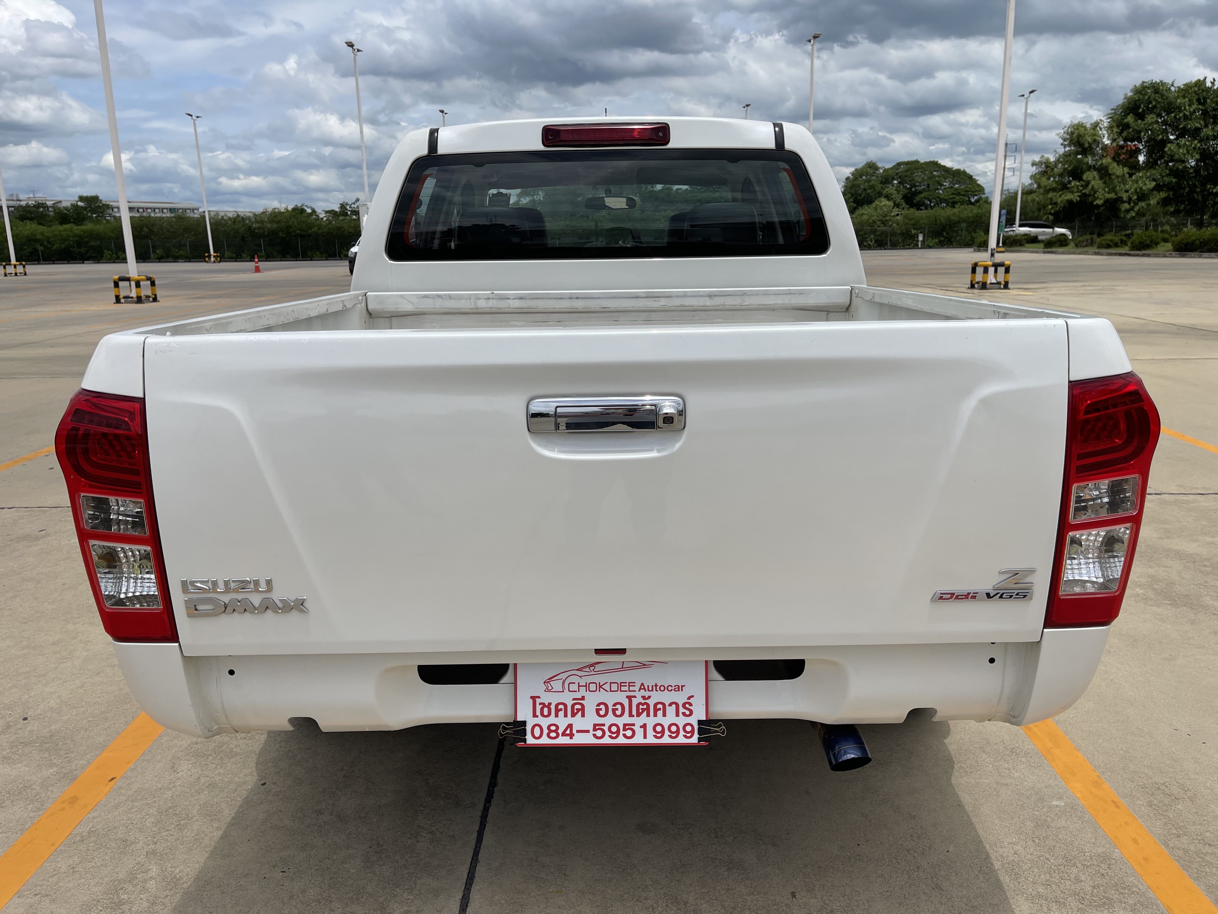 Isuzu Dmax All New 4ประตู Hilander 2.5 Vgs Z Dvd 2014 ขาวมุก