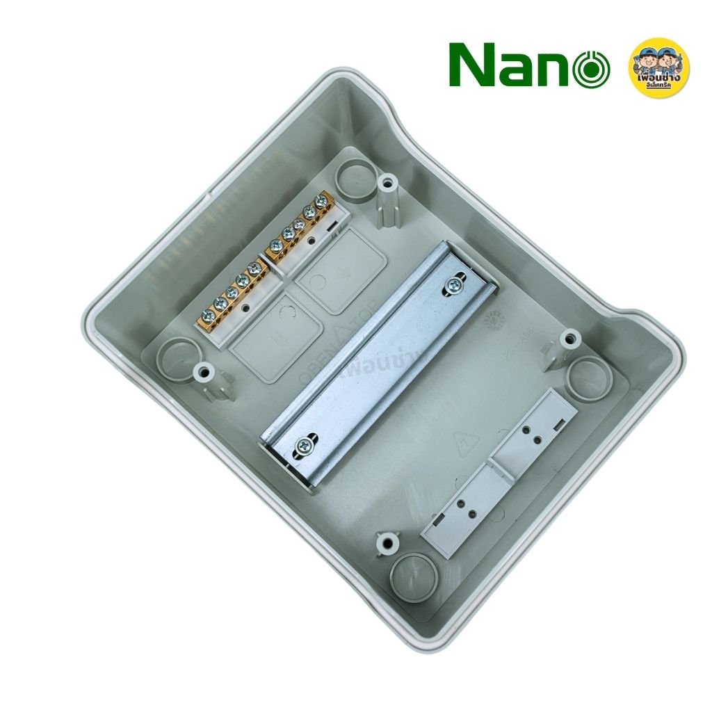 **รุ่น NN-HC** NANO ตู้พลาสติกกันน้ำ IP65 ตู้เปล่า ตู้คอนซูมเมอร์ยูนิต กล่องควบคุมไฟ Consumer Unit คอนซูมเมอร์ ยูนิต