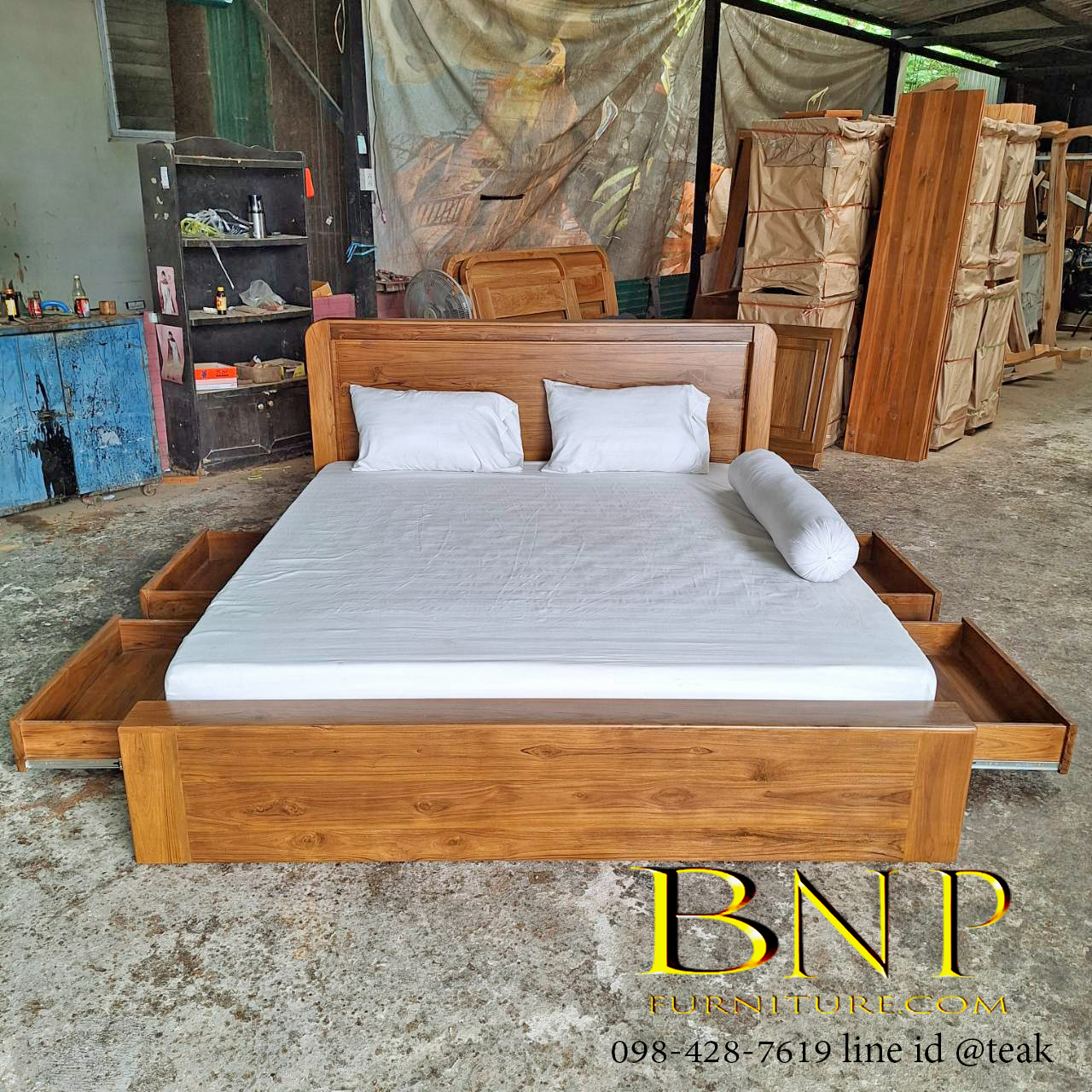 เตียงนอน 4 ลิ้นชัก รุ่น โลเวอร์