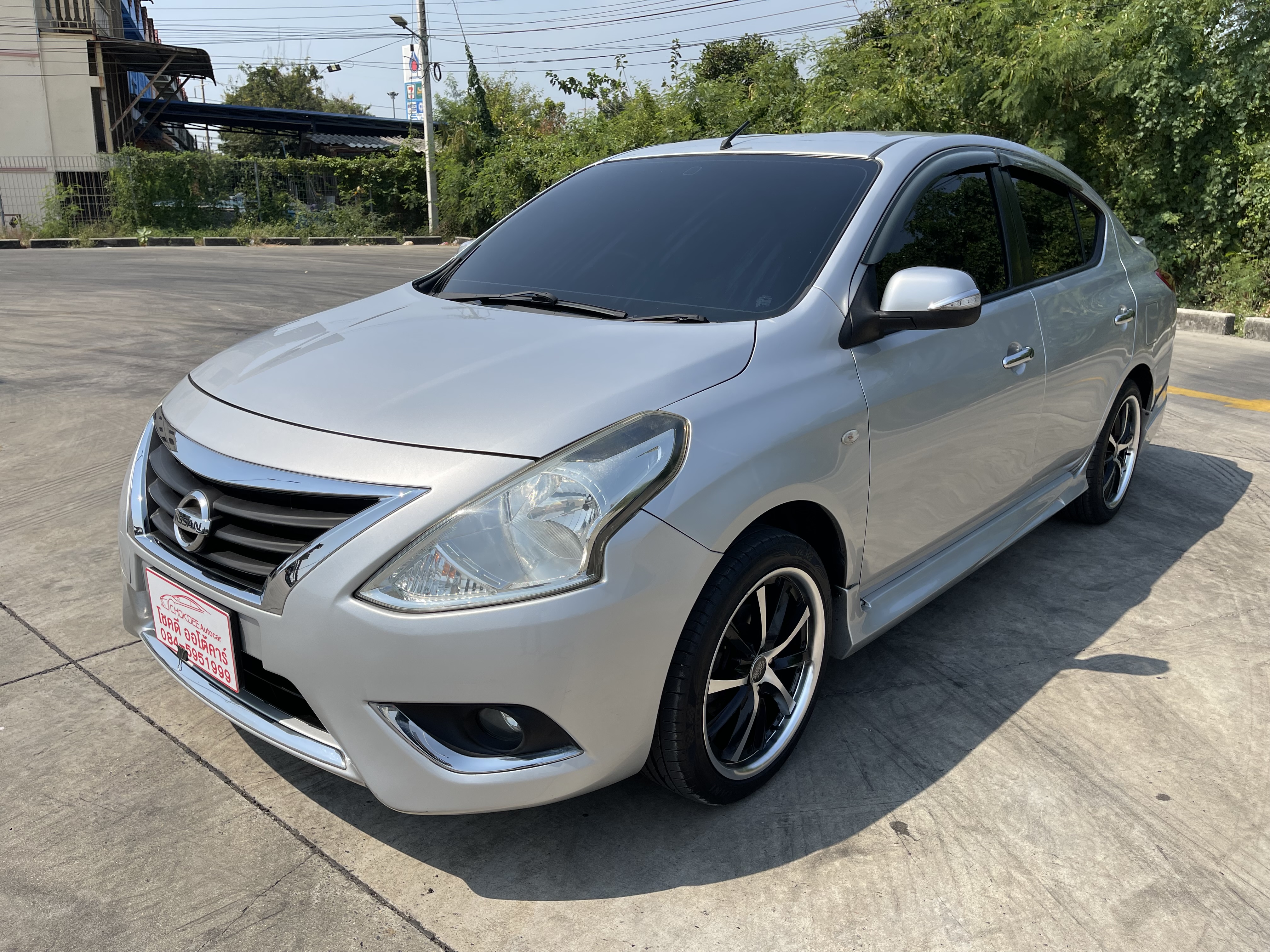 Nissan Almera 1.2 VL At 2014 เงิน