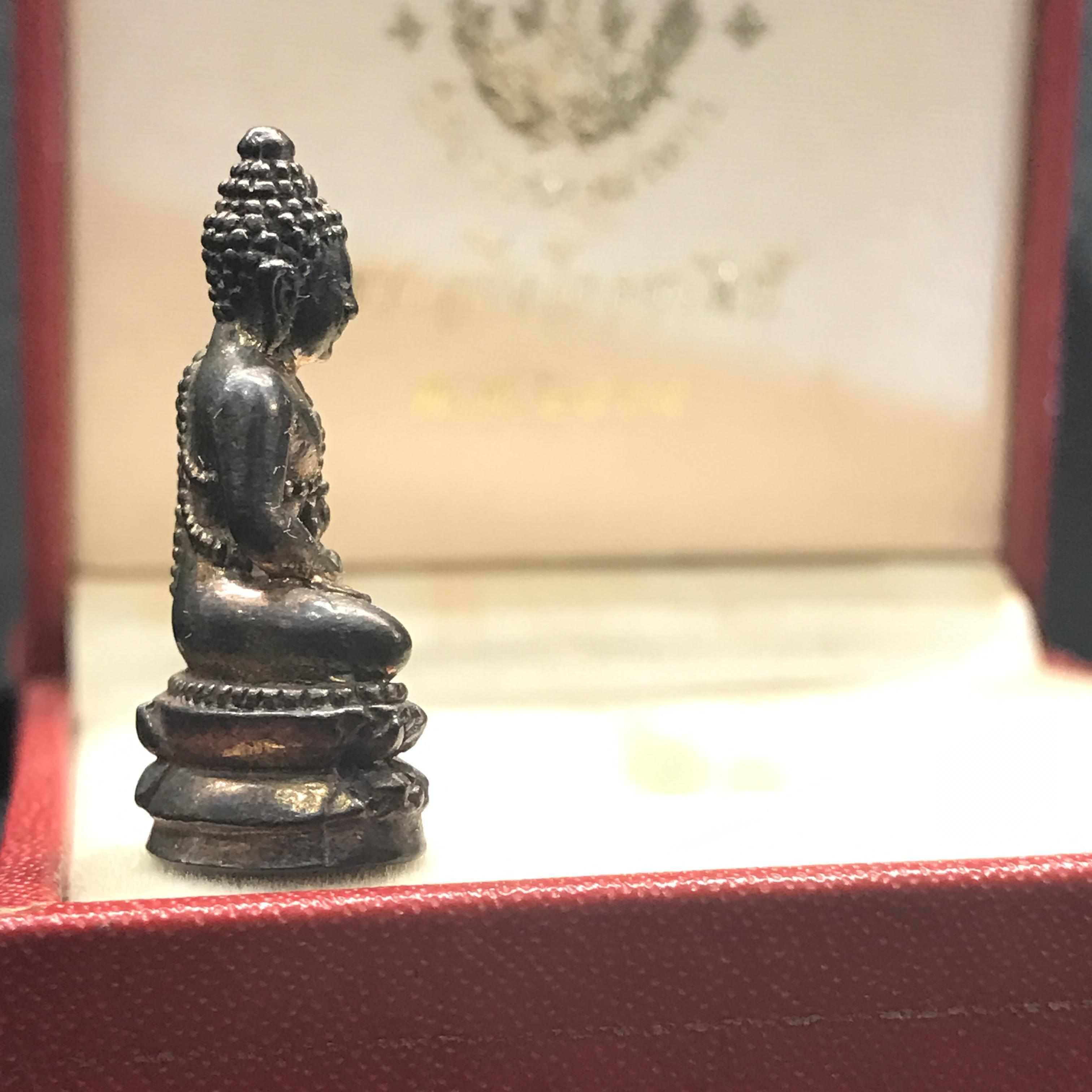 พระกริ่งโภคทรัพย์ วัดบวร ปี2535 เนื้อนวะโลหะ (สมเด็จพระญาณสังวร พระสังฆราชสกลมหาสังฆปรินายกเสด็จเททอง)