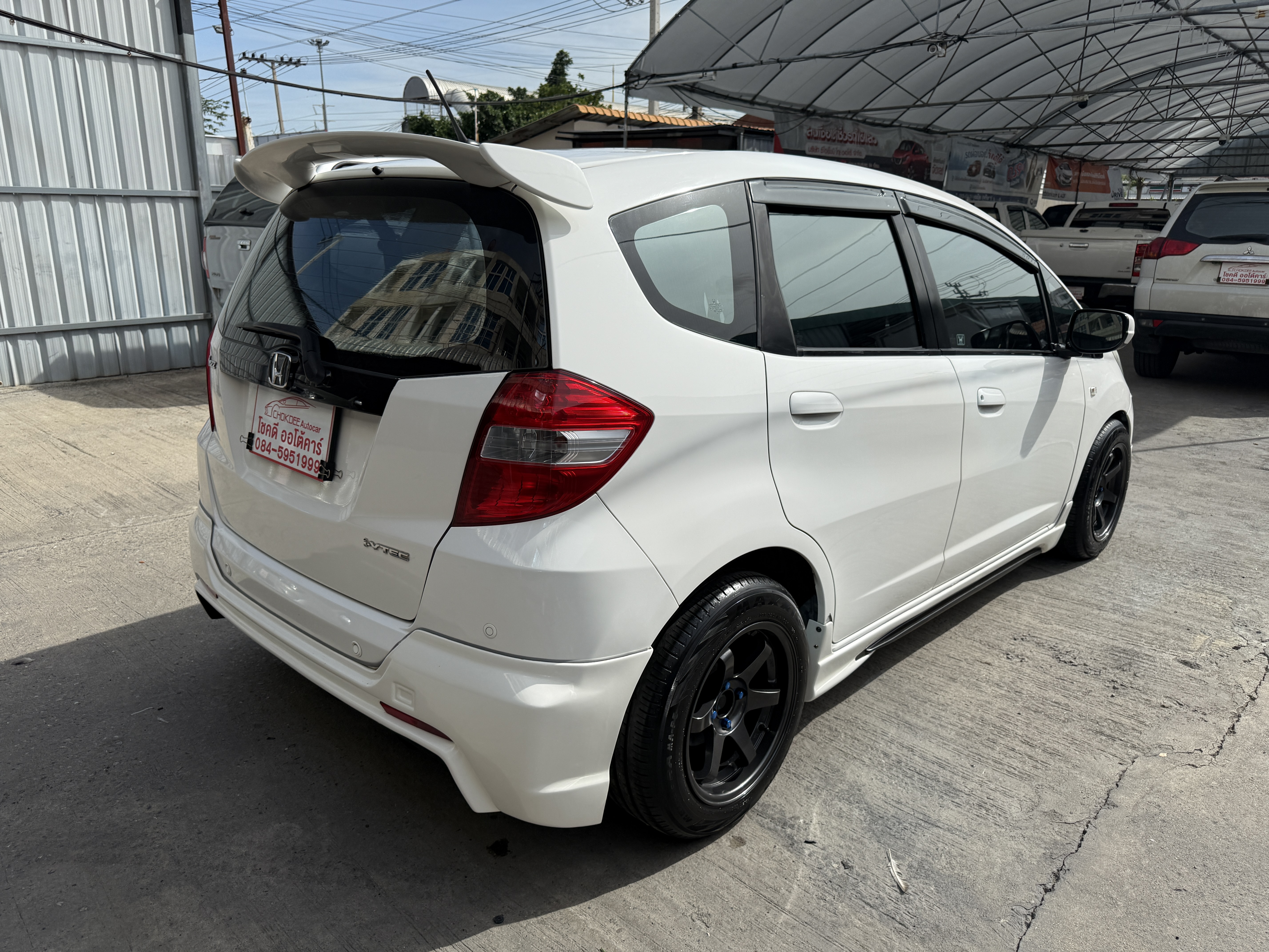 Honda Jazz 1.5 V At 2012 ขาว