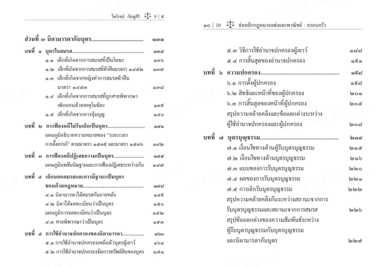(แถมปกใส) ย่อหลักกฎหมายครอบครัว พิมพ์ครั้งที่ 23 ศาสตราจารย์ ดร.ไพโรจน์ กัมพูสิริ TBK0911 sheetandbook