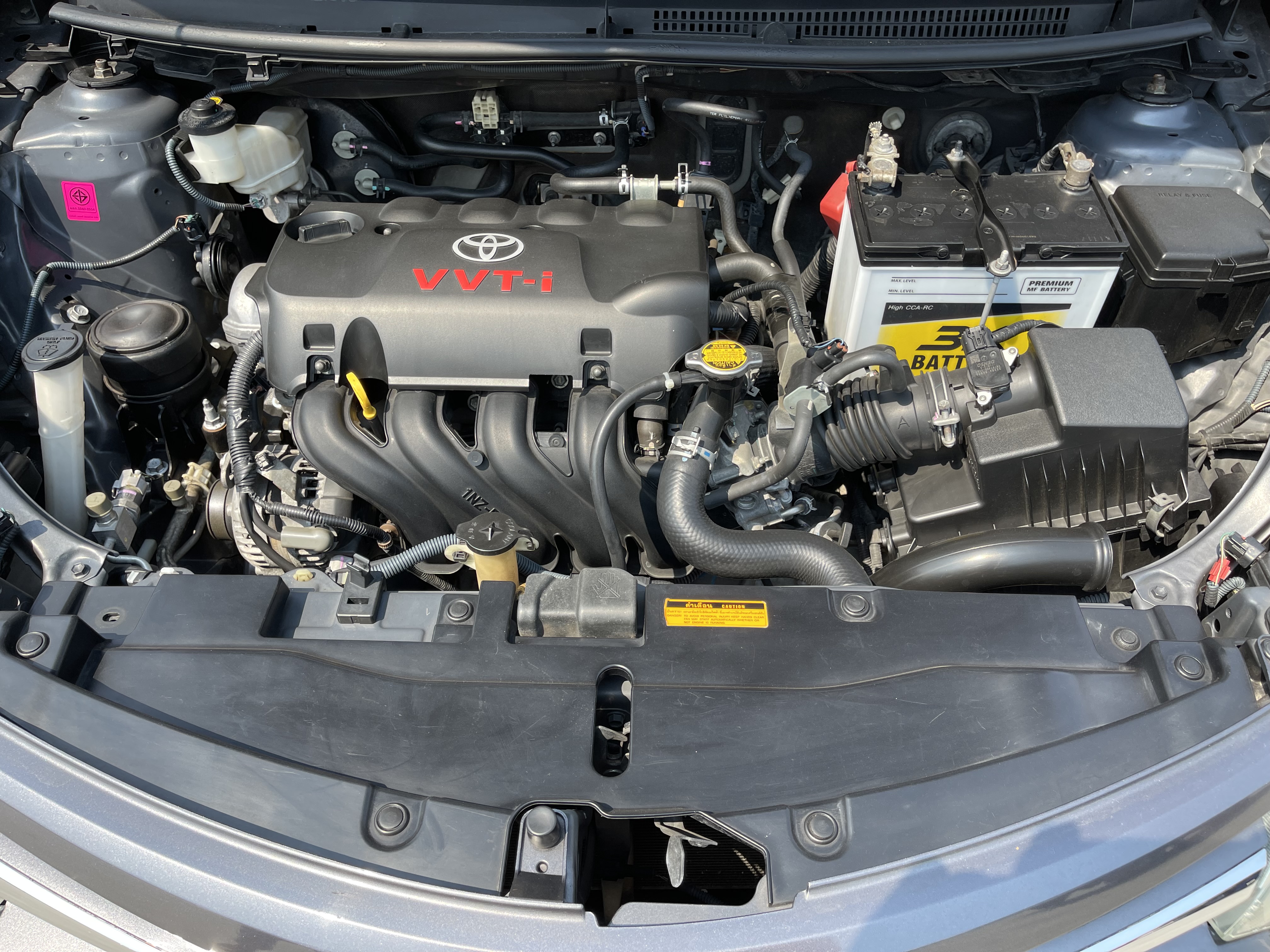 Toyota Vios 1.5 E At 2015 เทาดำ