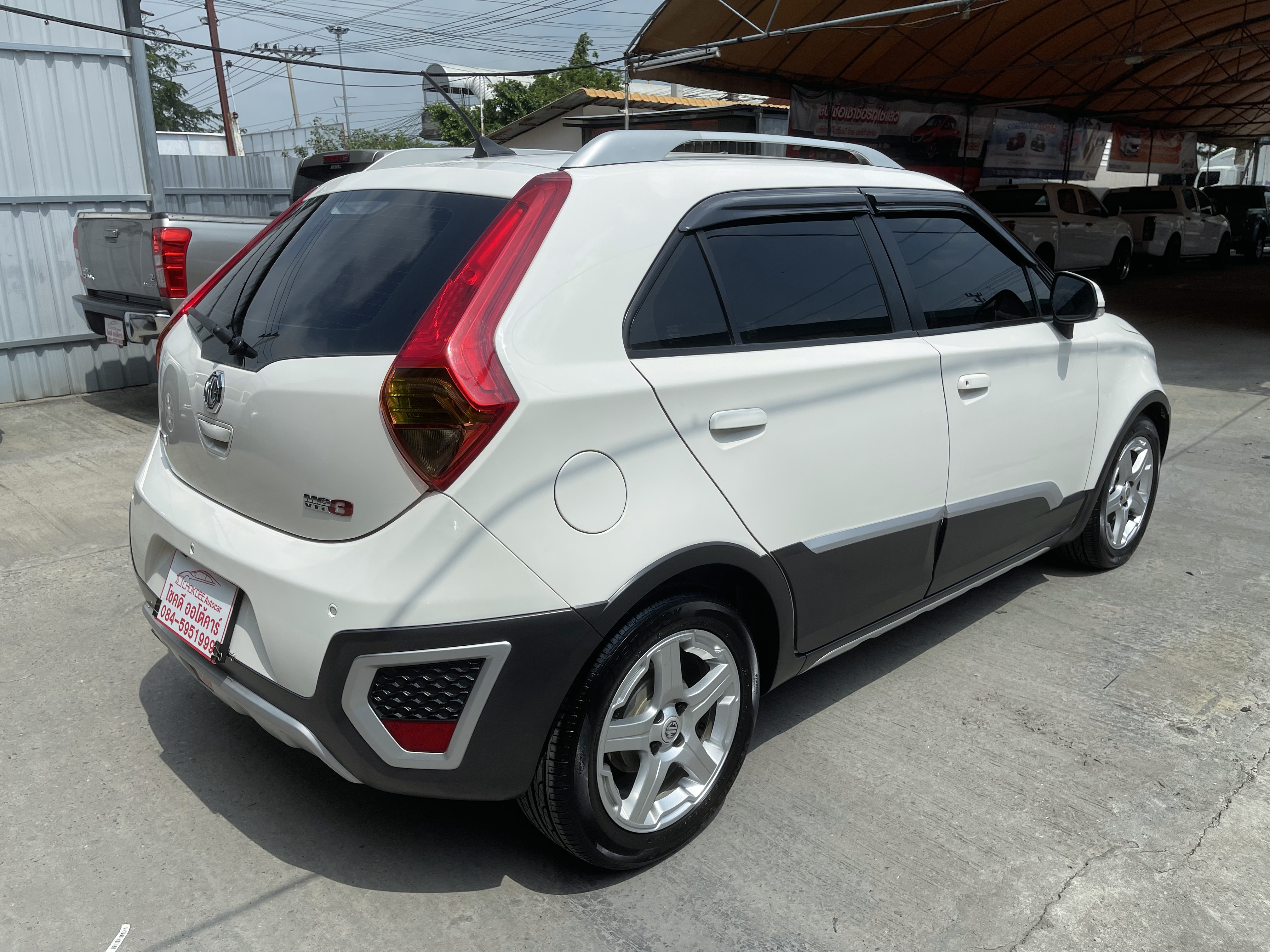 MG MG3 1.5 X Xross Sunroof At 2016 ขาวมุก