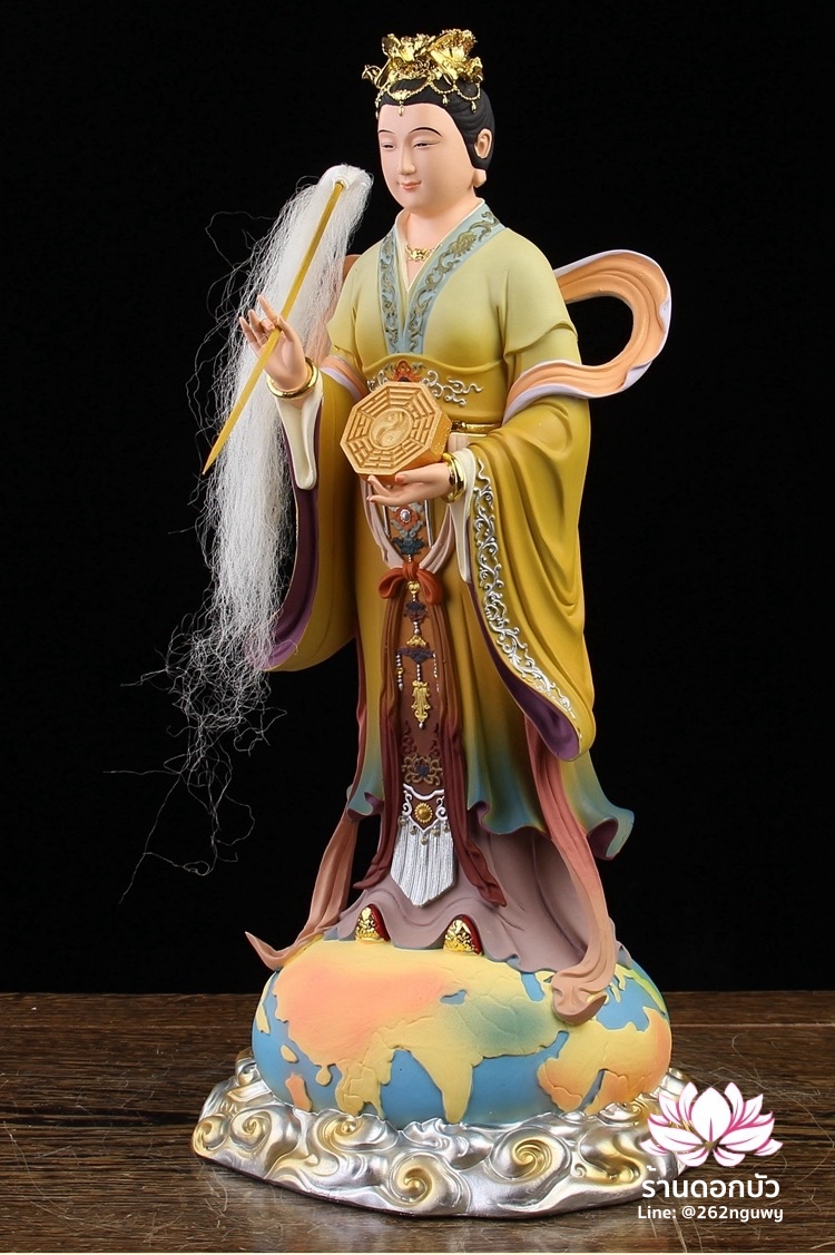 ตี่บ้อเนี่ยเนี้ย ตี่บ้อเหนียวเหนียว พระแม่ธรณีจีน ปางประทับยืน ขนาด 12/16/19/26 นิ้ว