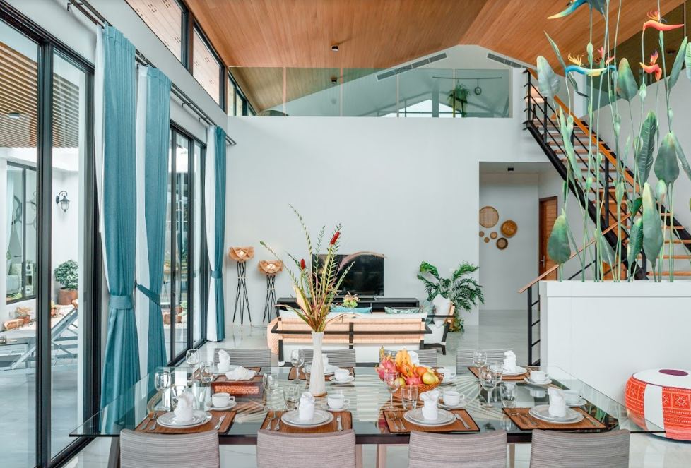 For Sale : Nai Harn, Luxury New Pool Villa, 4 Bedrooms 4 Bathrooms, Garden view.