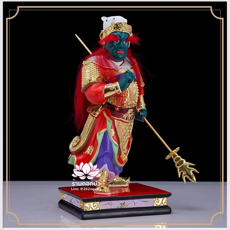 ยมบาลหัววัวหัวม้า ยมทูตหัววัวหน้าม้า งานเรซิ่นคุณภาพสูง ขนาด 6/8/12/16 นิ้ว