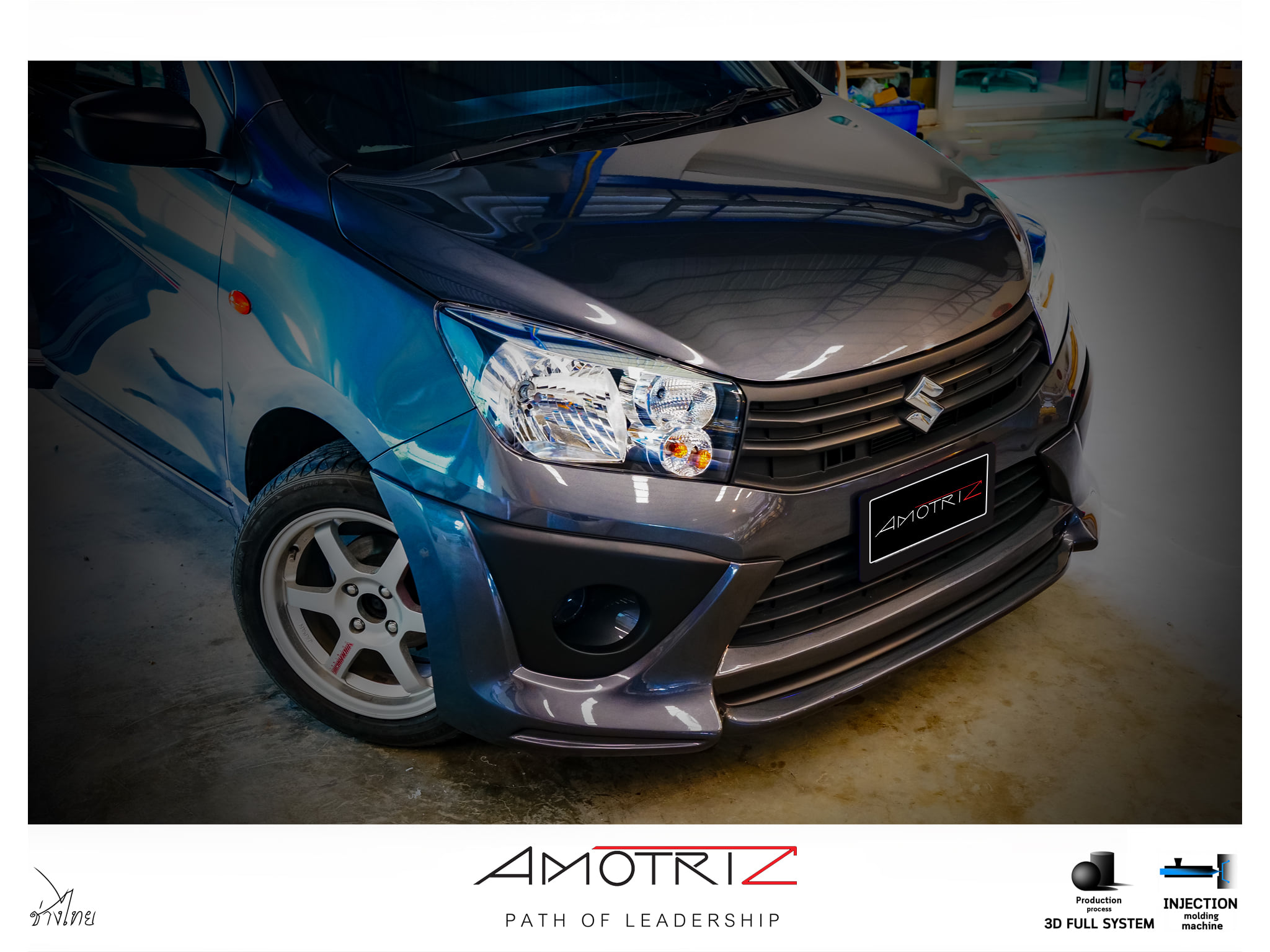 The bodykits for Suzuki Celerio by Amotriz