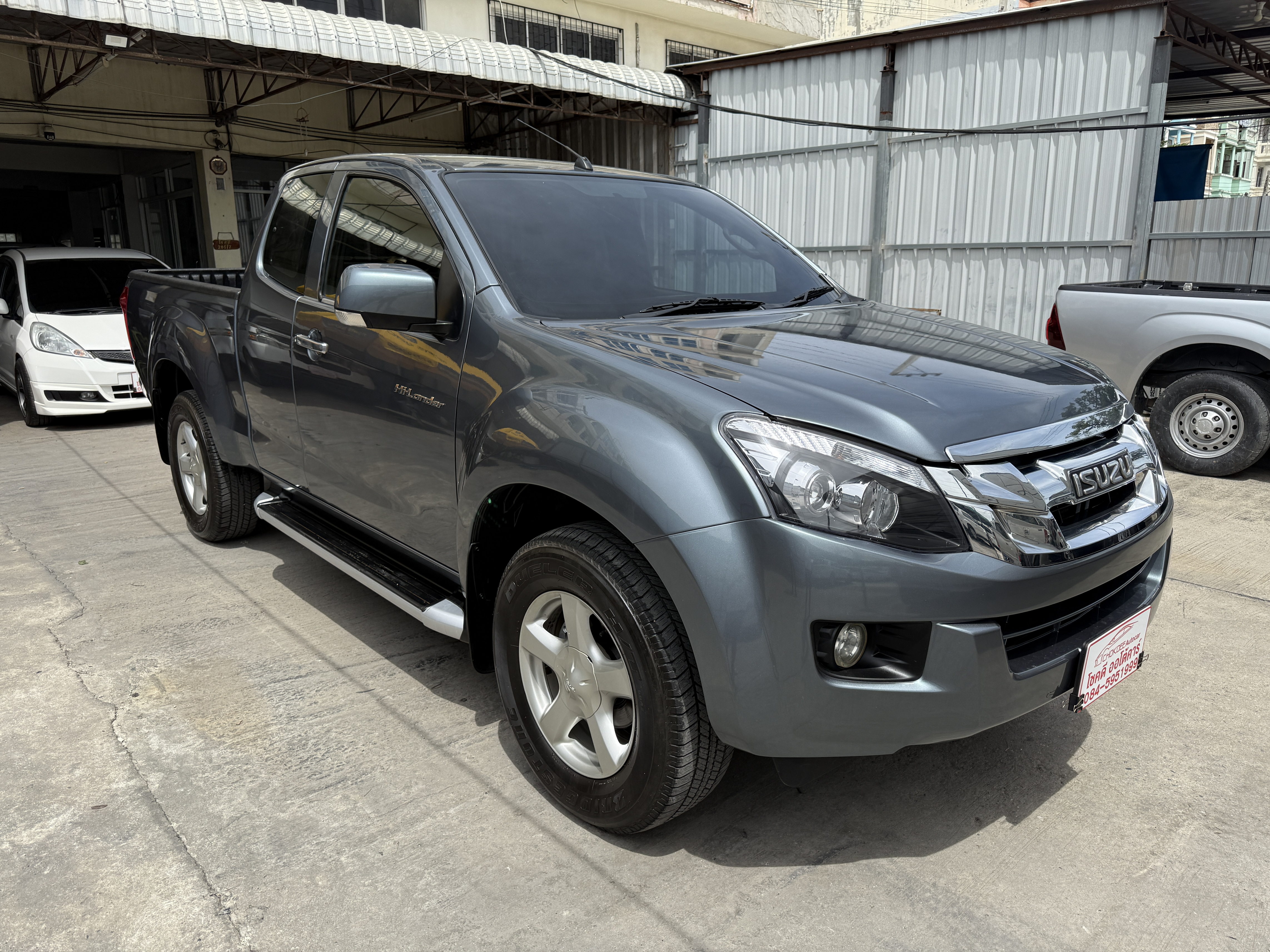 Isuzu Dmax All New Cab Hilander 2.5 Z 2012 เทา