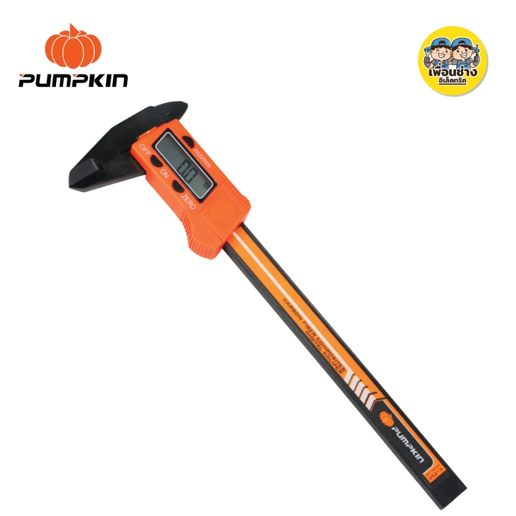 Pumpkin เวอร์เนียพลาสติก 6นิ้ว 150mm.รหัส 35215 เวอร์เนียพลาสติก
