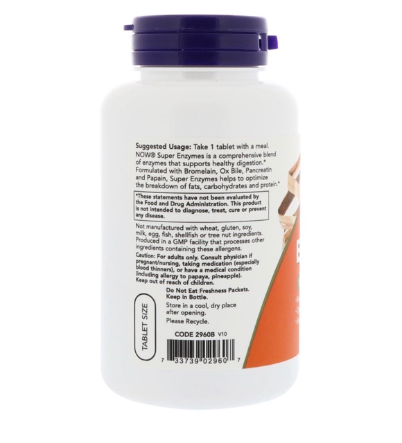 ซุปเปอร์เอนไซม์, Super Enzymes Tab.