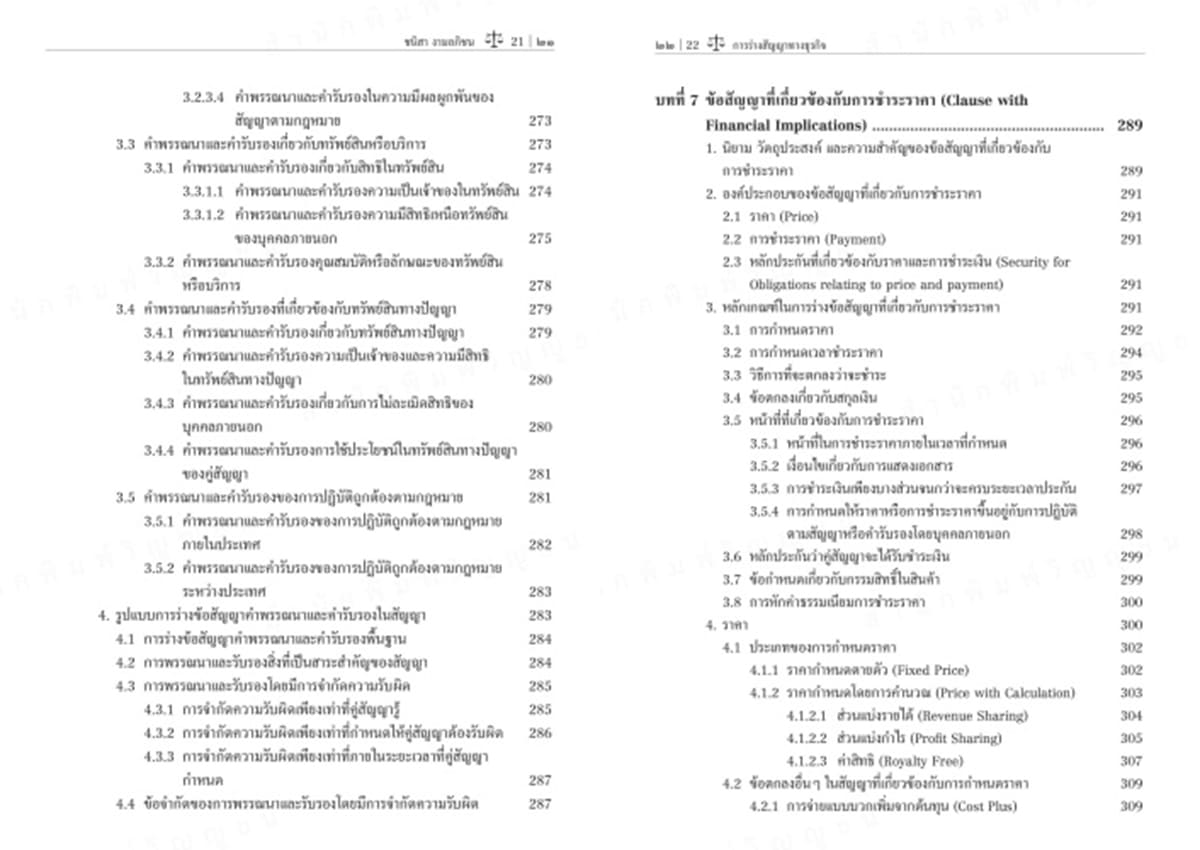 (แถมปกใส) การร่างสัญญาทางธุรกิจ พิมพ์ครั้งที่ 1 ชนิสา งามอภิชน TBK1363 sheetandbook