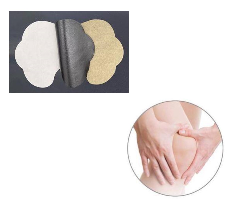 แผ่นแปะผ่อนคลายปวดเมื่อยกล้ามเนื้อบริเวณหัวเข่าข้อเข่าพร้อมส่ง