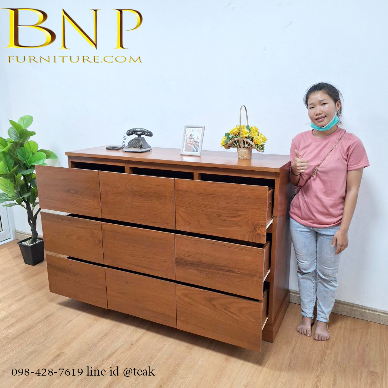 ตู้เอกสาร 9 ลิ้นชัก รุ่น โซวิลล์