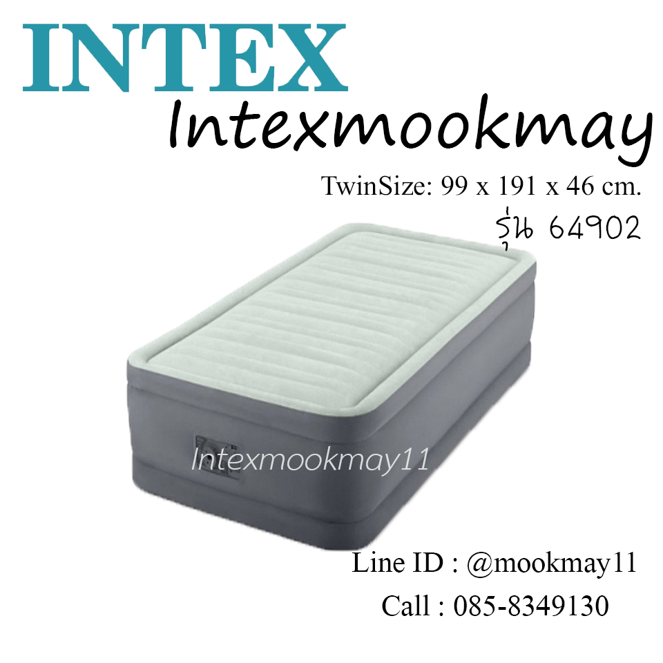 Intex 64902 PremAire TwinSize ขนาด 3.5 ฟุต ปั๊มลมในตัว
