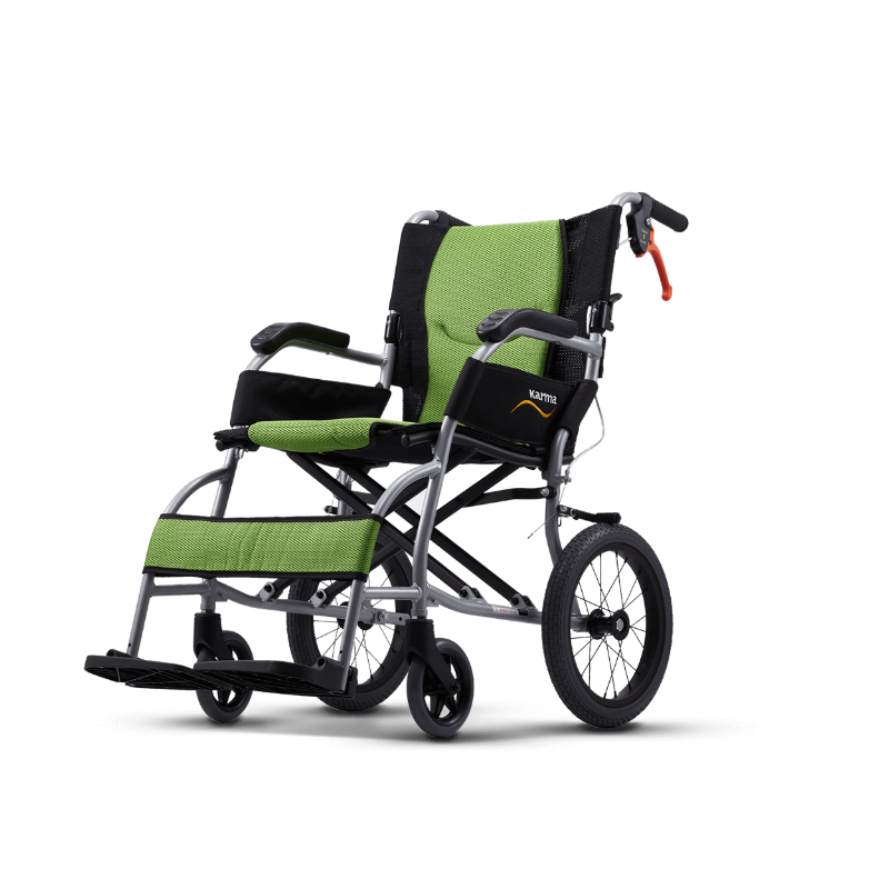 รถเข็น Karma รุ่นKM-2501 Pearl Silver-Green Airmesh-460*410-6*14F