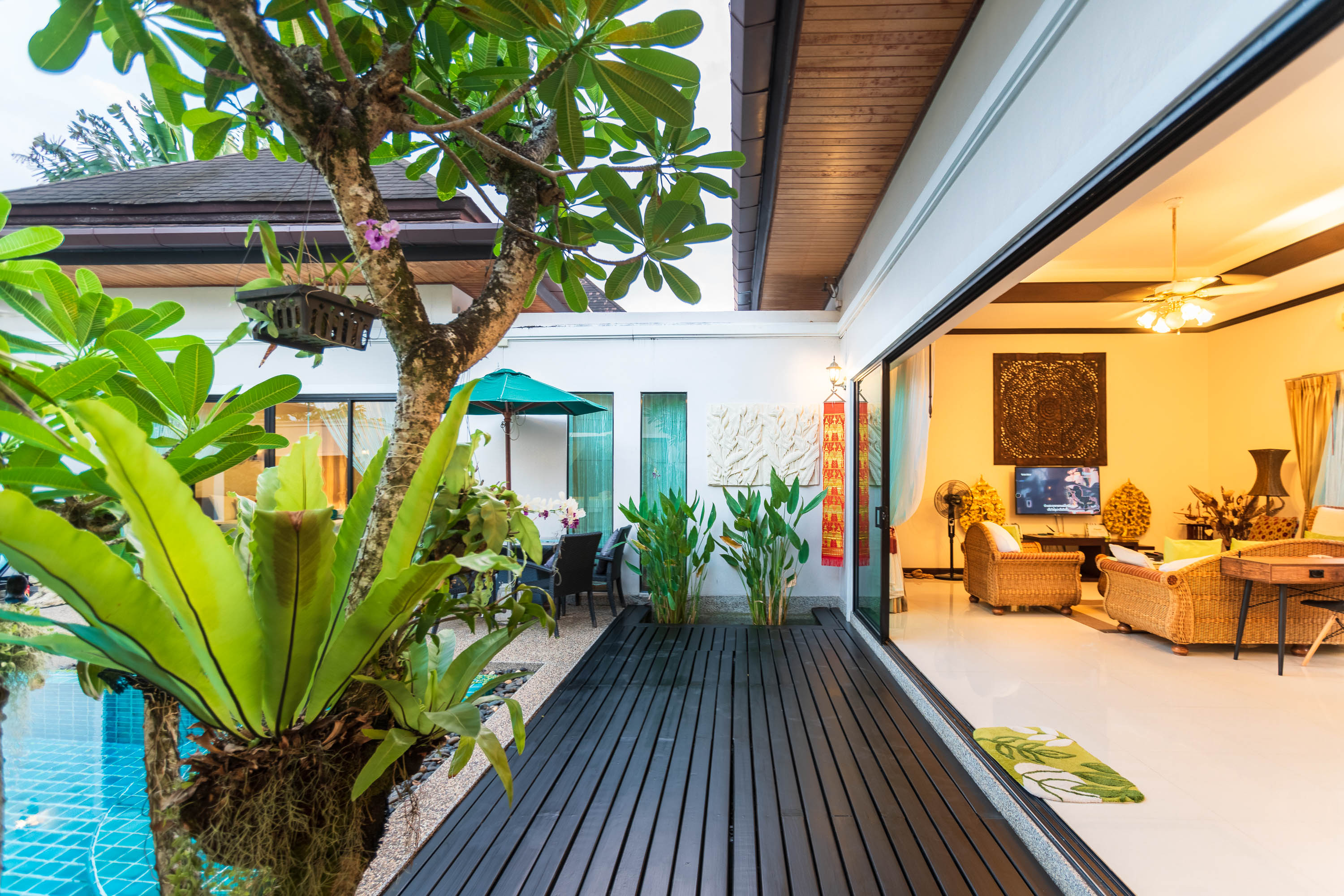 For Rent : Private Pool Villa in Cherngtalay BangJo, 3 Bedrooms 2 Bathrooms