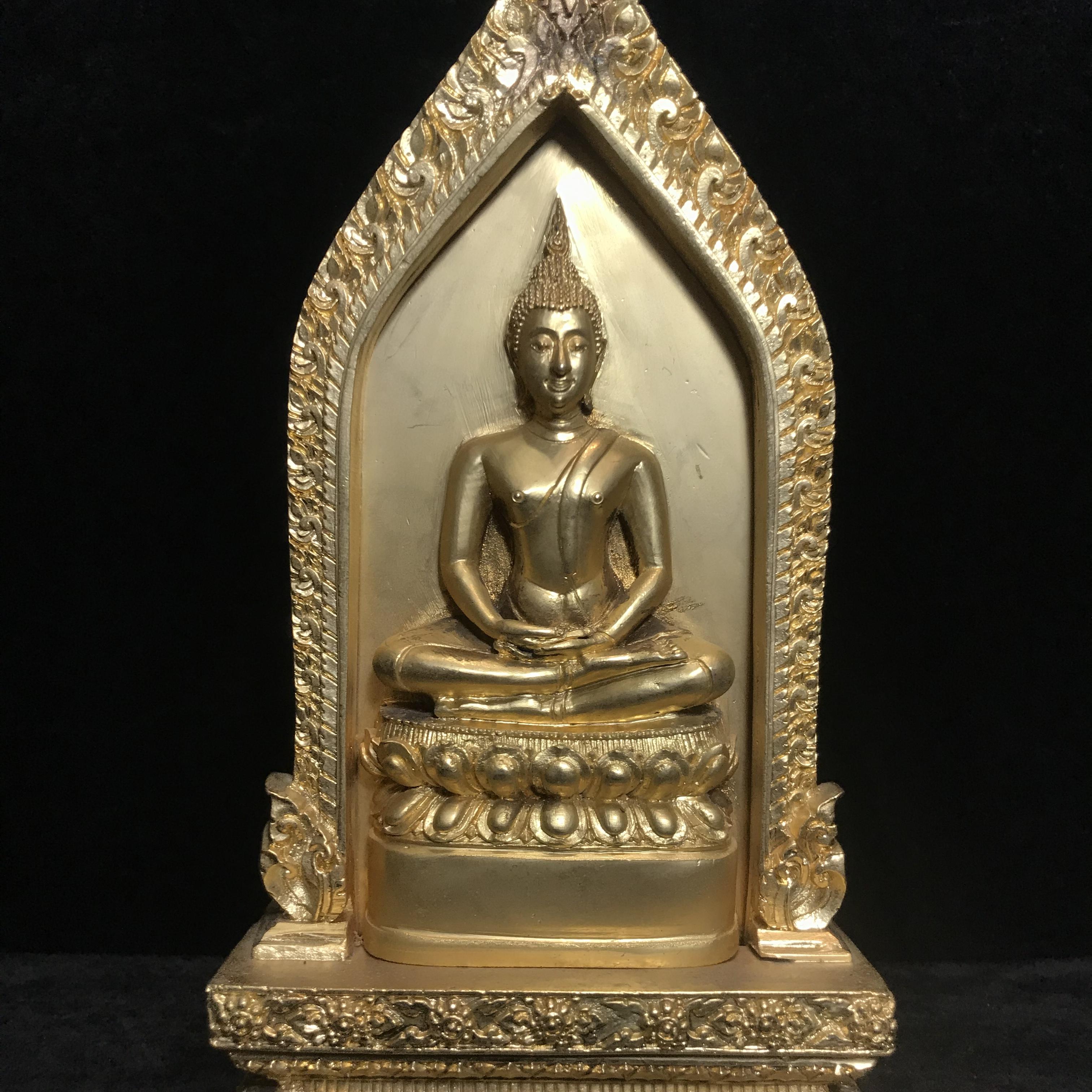 พระบูชาสมเด็จศิริราชร้อยปี(พระคะแนน) หลัง ภปร. ปี2531 ในหลวงรัชกาลที่9พระราชทานผงจิตรลดา(พระดี พิธีใหญ่ ปีลึก เจตนาบริสุทธิ์ สุดยอดมวลสาร)(องค์กรรมการ กะไหล่ทอง หายาก)