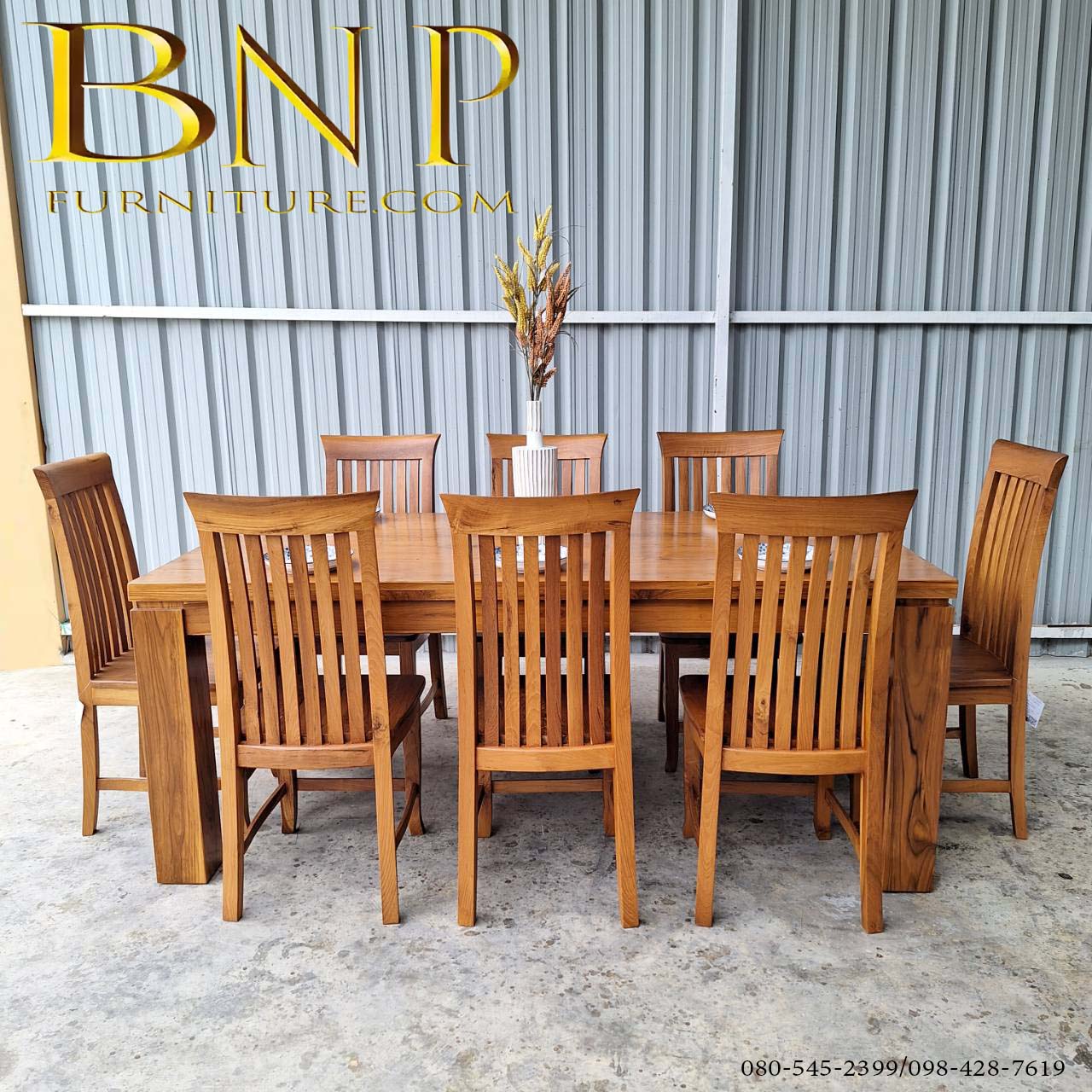 โต๊ะทานข้าว 8 ที่นั่ง รุ่น อินโฟร์