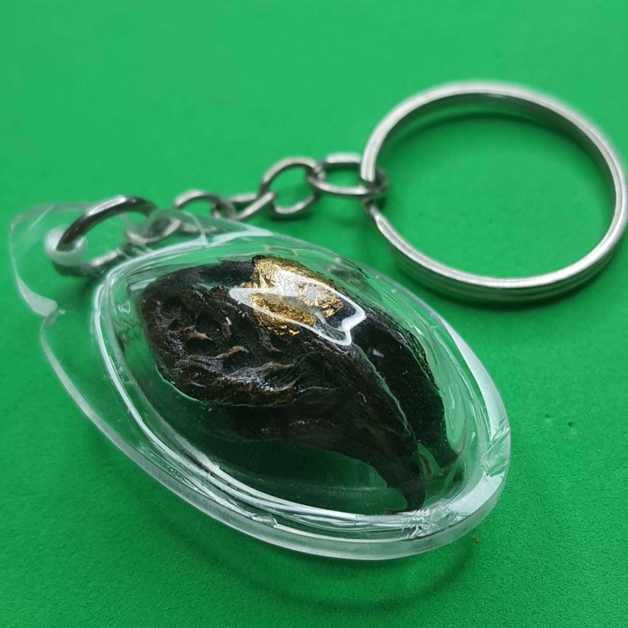 ของป้องกัน เล็บครุฑแบบพวงกุญแจ สีดำ เล็บครุฑ พญาเล็บครุฑ์ ของแท้ พญาเล็บครุฑ