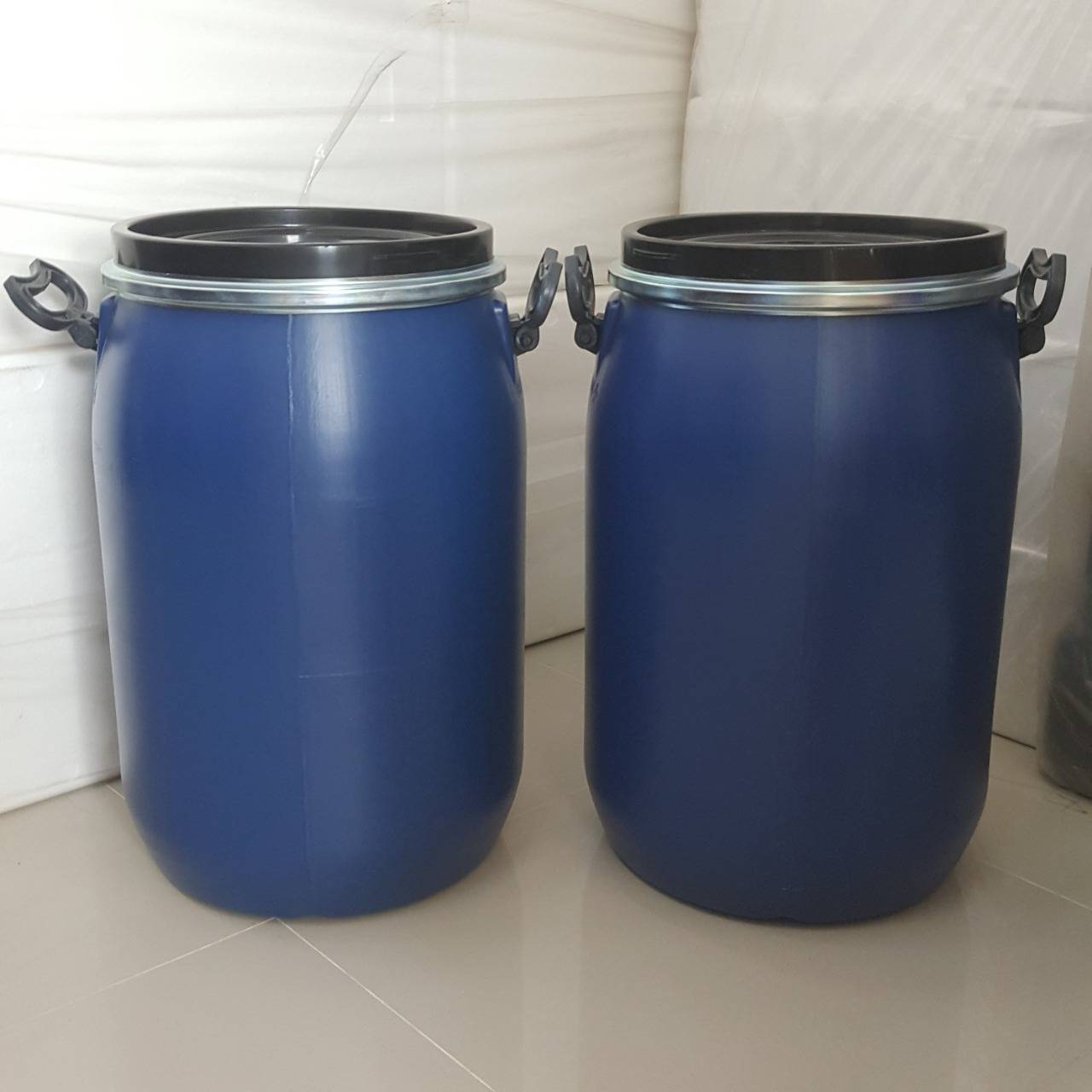 ถังหมัก 60 ลิตร มีหู พร้อมเหล็กรัด