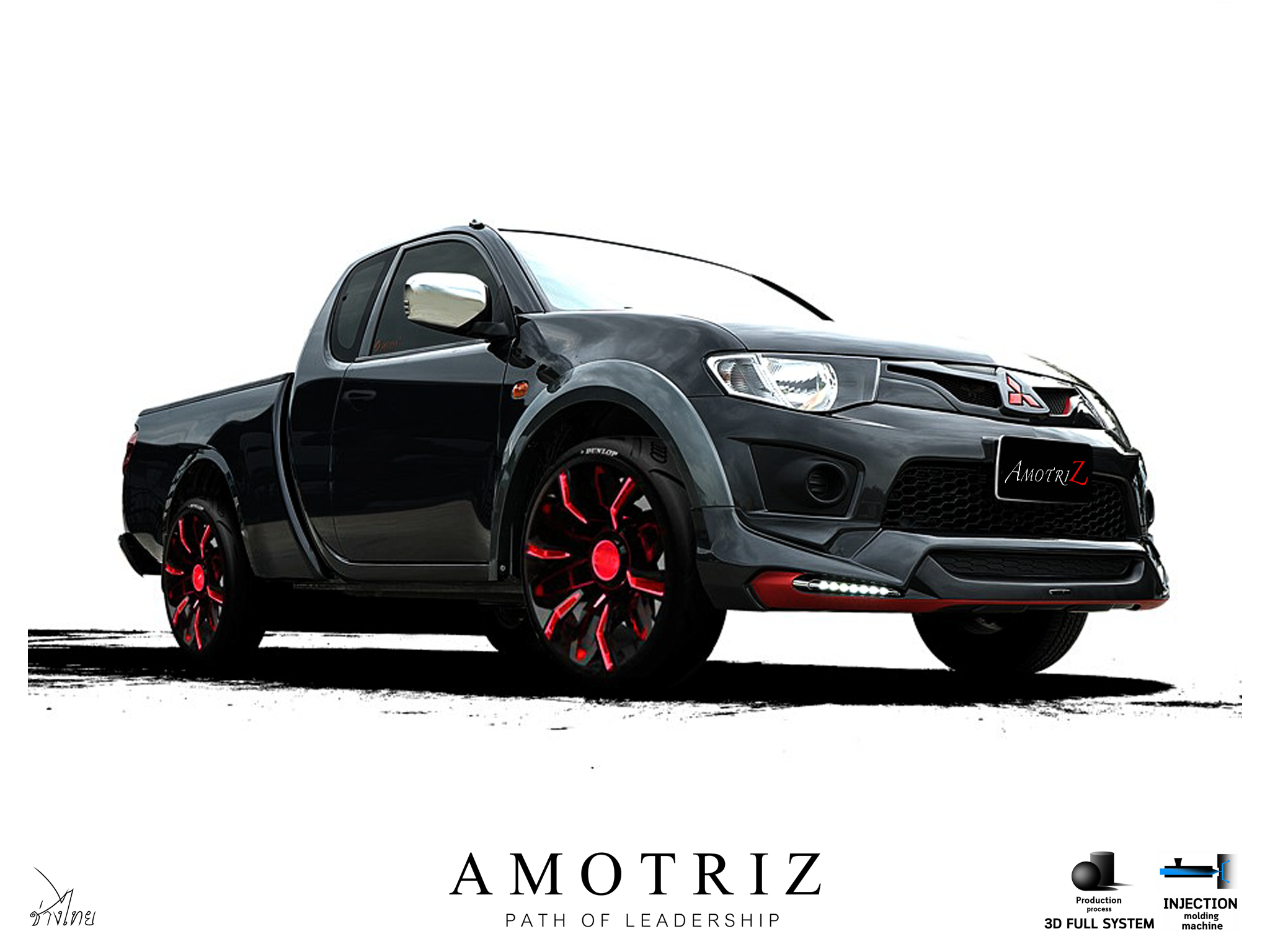 Mitsubishi Triton 2008 - 2014 bodykits by Amotriz