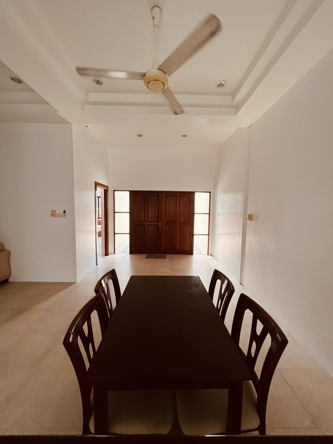 For Rent : Chalong, One-story semi-detached house, 3 bedrooms 2 bathrooms